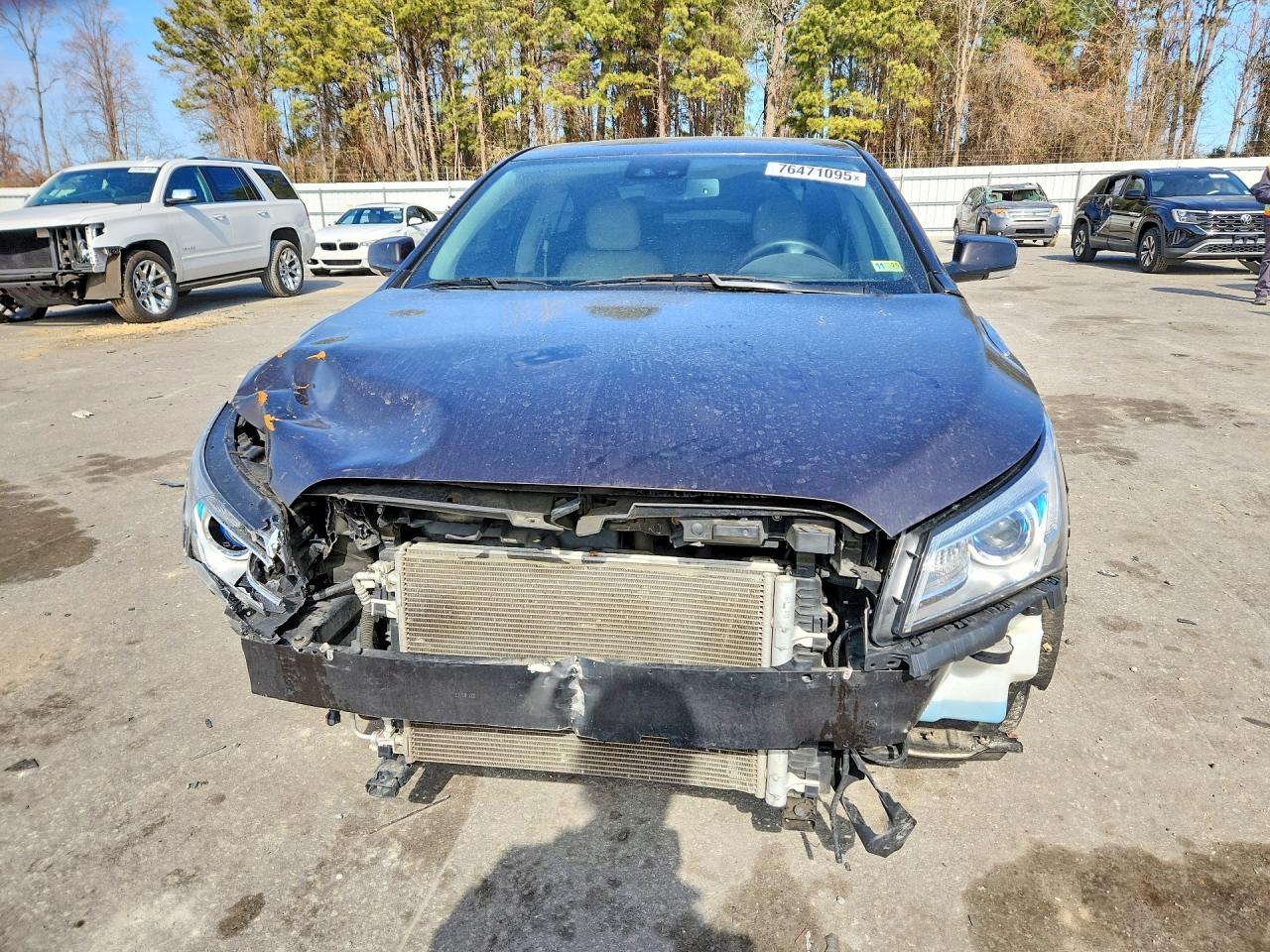 2014 Buick Lacrosse Premium Gray vin: 1G4GD5G31EF186034