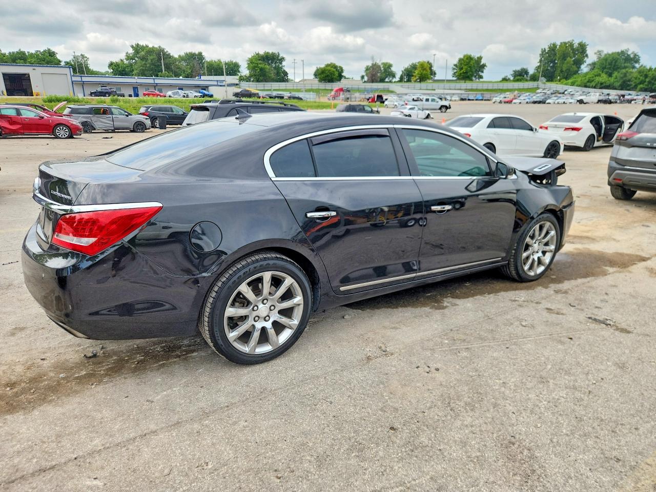 2014 Buick Lacrosse Premium Charcoal vin: 1G4GD5G32EF189170