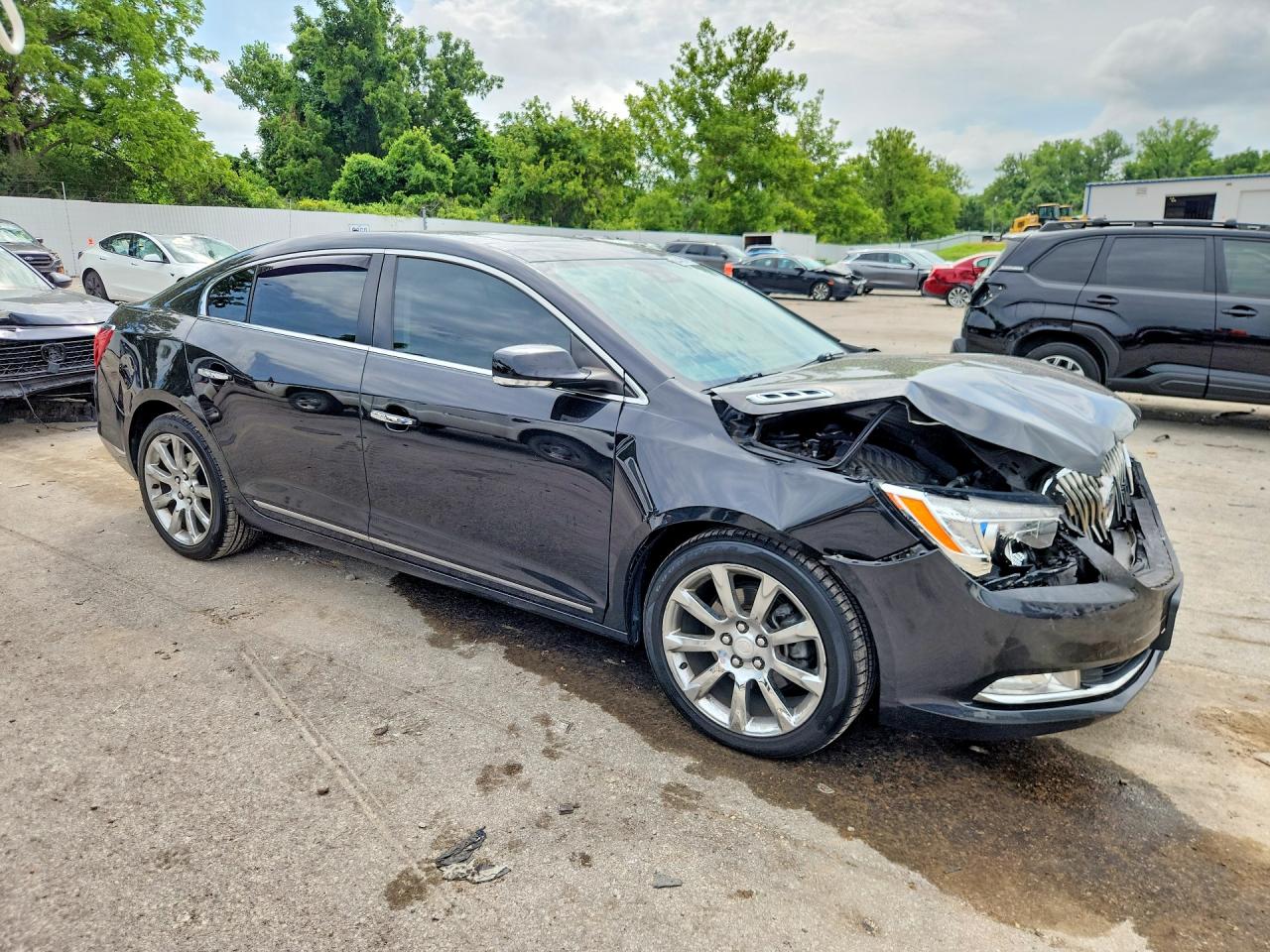 2014 Buick Lacrosse Premium Charcoal vin: 1G4GD5G32EF189170