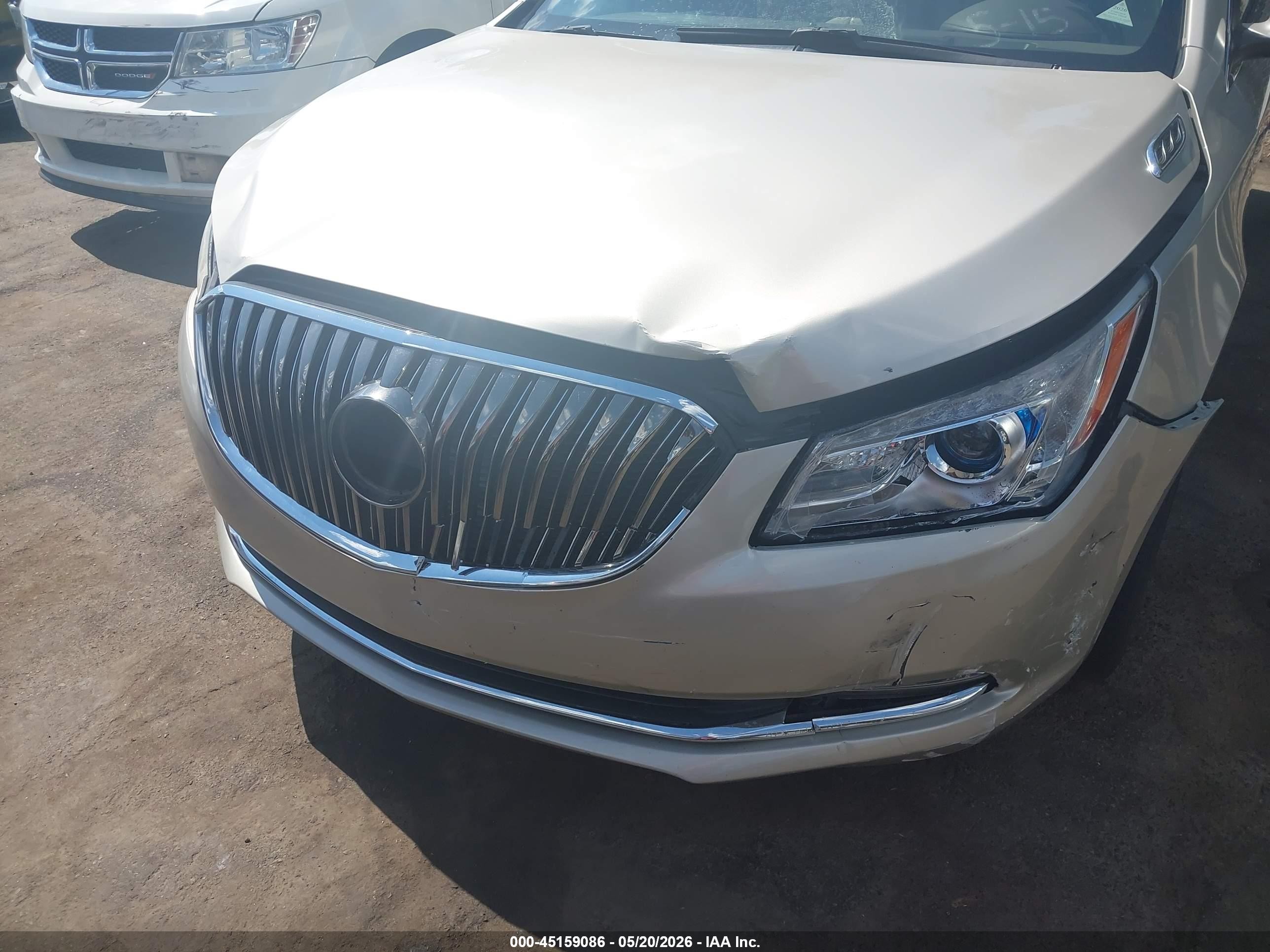 2015 Buick Lacrosse Premium I Beige vin: 1G4GD5G32FF336878
