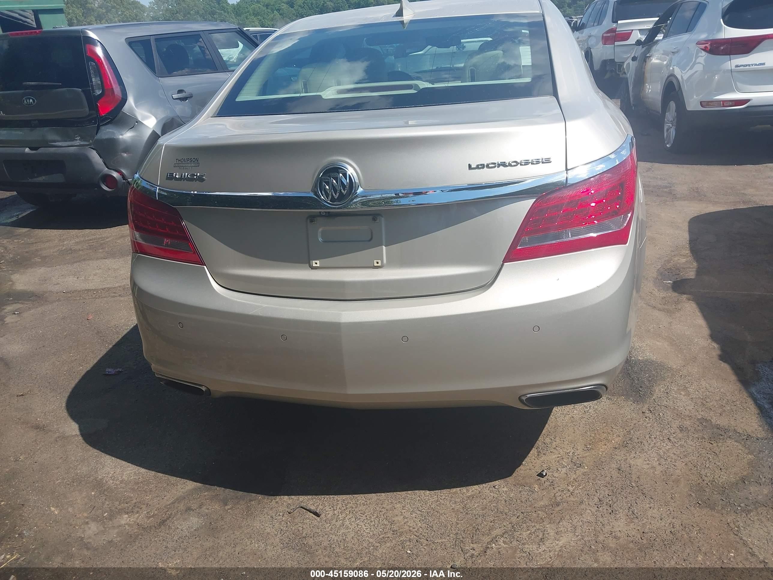 2015 Buick Lacrosse Premium I Beige vin: 1G4GD5G32FF336878