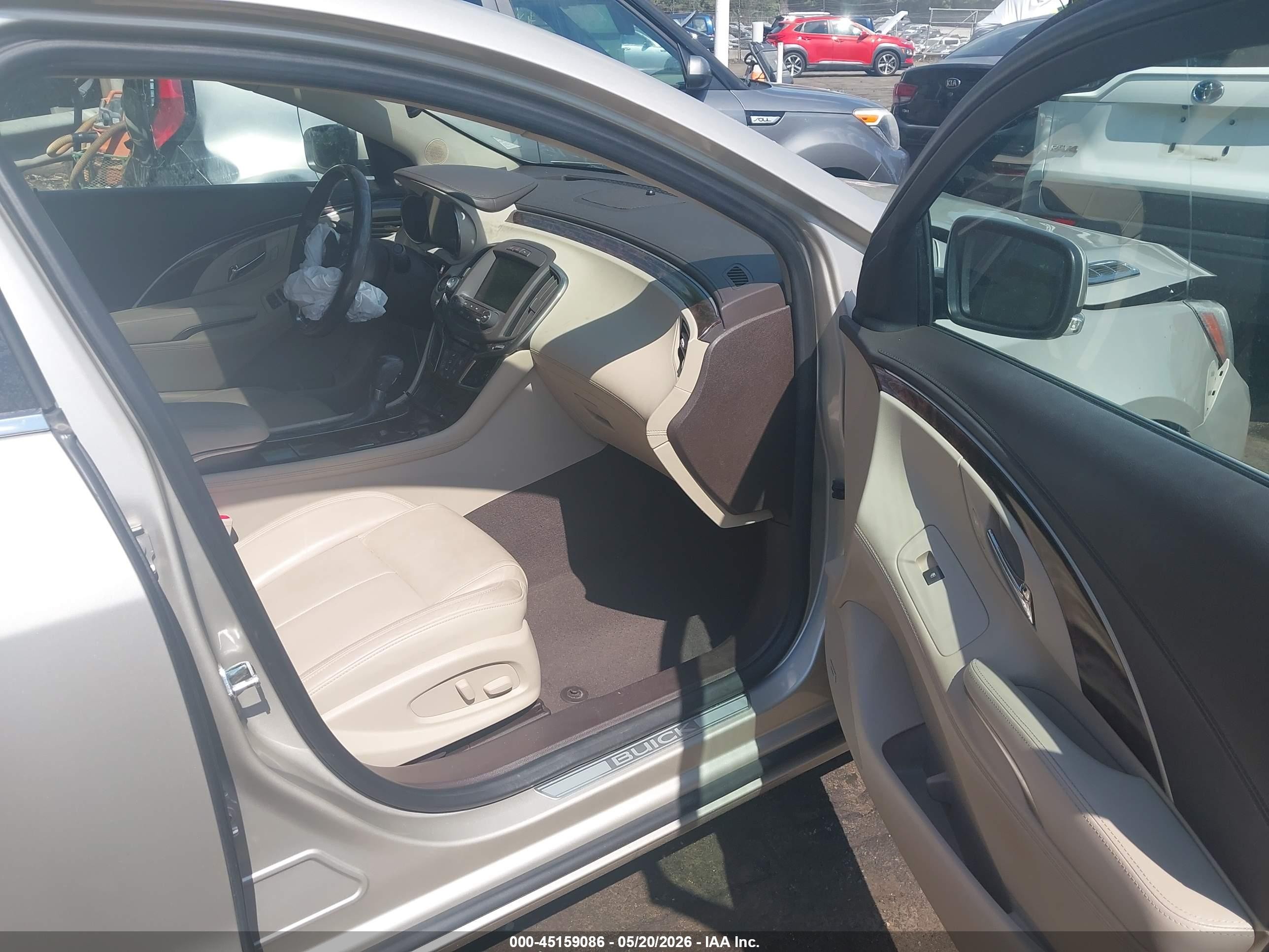 2015 Buick Lacrosse Premium I Beige vin: 1G4GD5G32FF336878
