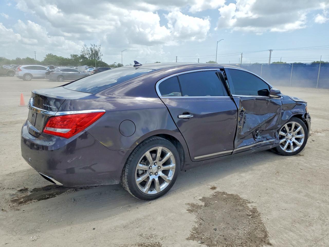 2014 Buick Lacrosse Premium Черный vin: 1G4GD5G33EF222676