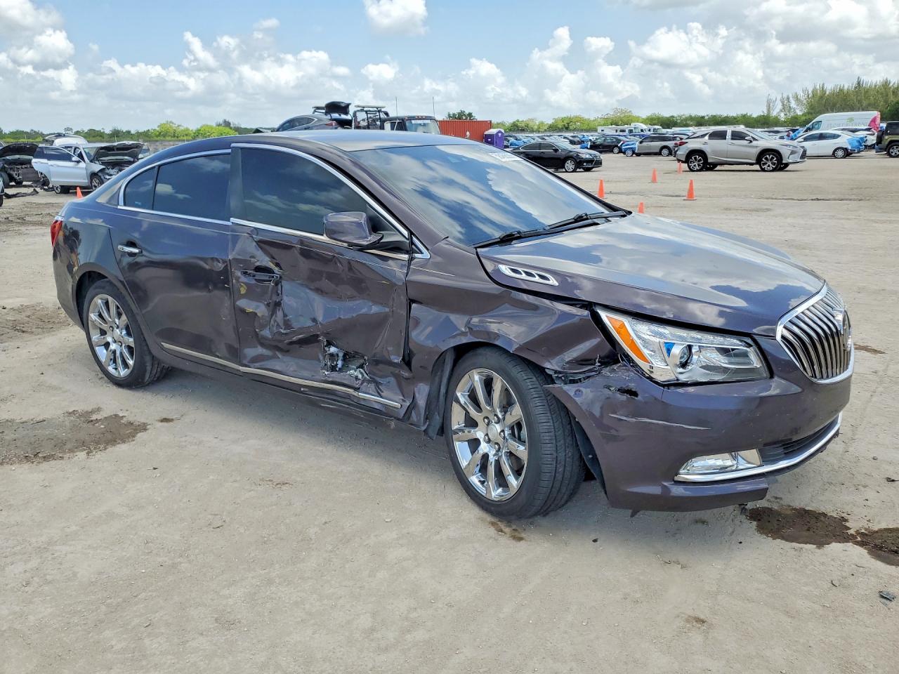 2014 Buick Lacrosse Premium Черный vin: 1G4GD5G33EF222676