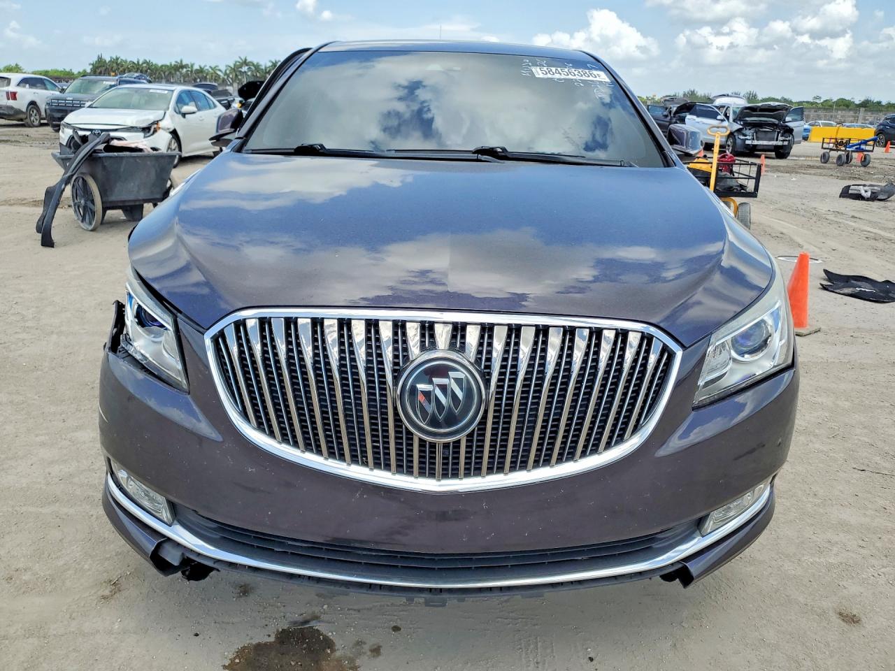 2014 Buick Lacrosse Premium Черный vin: 1G4GD5G33EF222676