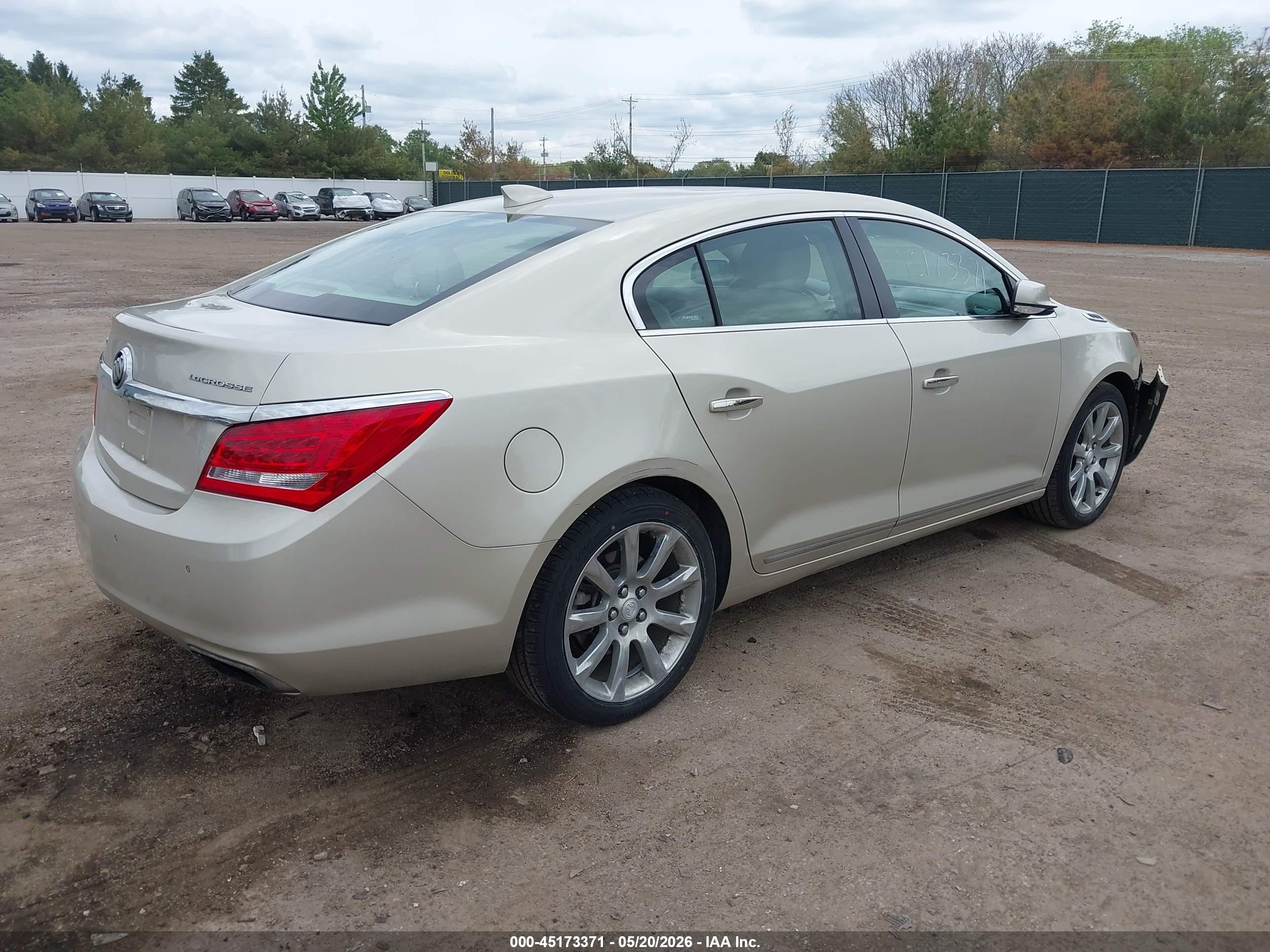 2015 Buick Lacrosse Premium I Champagne vin: 1G4GD5G34FF147648