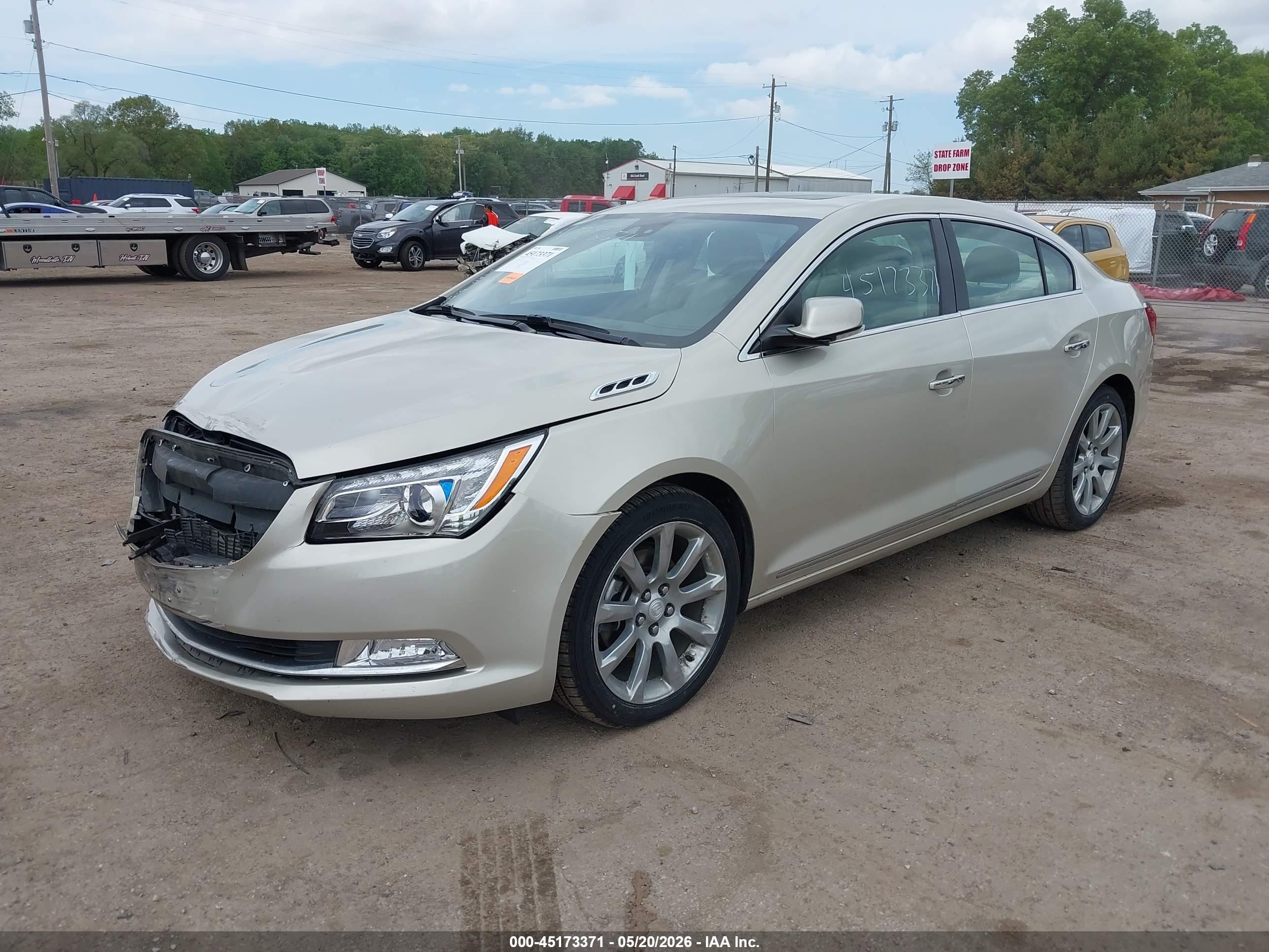 2015 Buick Lacrosse Premium I Champagne vin: 1G4GD5G34FF147648