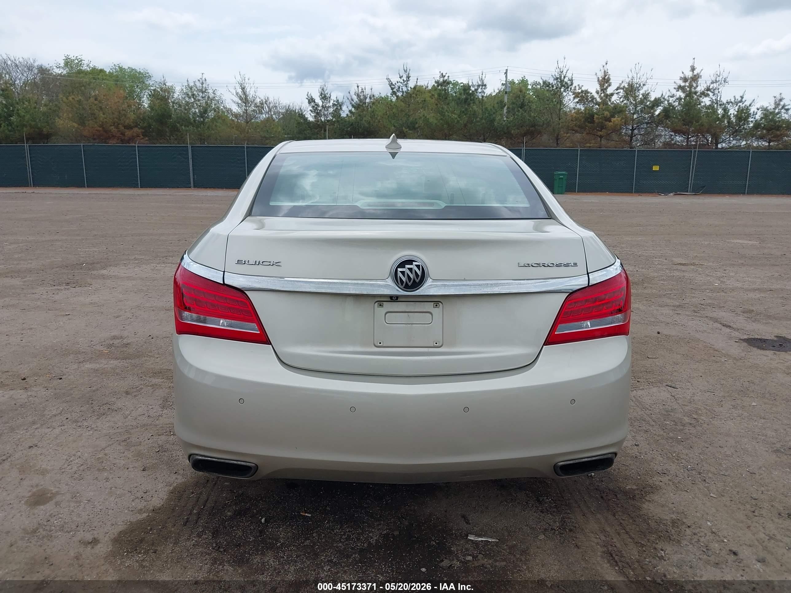 2015 Buick Lacrosse Premium I Champagne vin: 1G4GD5G34FF147648