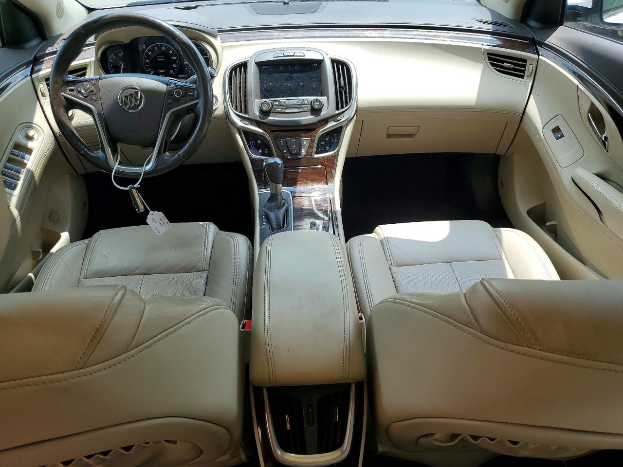 2015 Buick Lacrosse Premium Белый vin: 1G4GD5G34FF194761