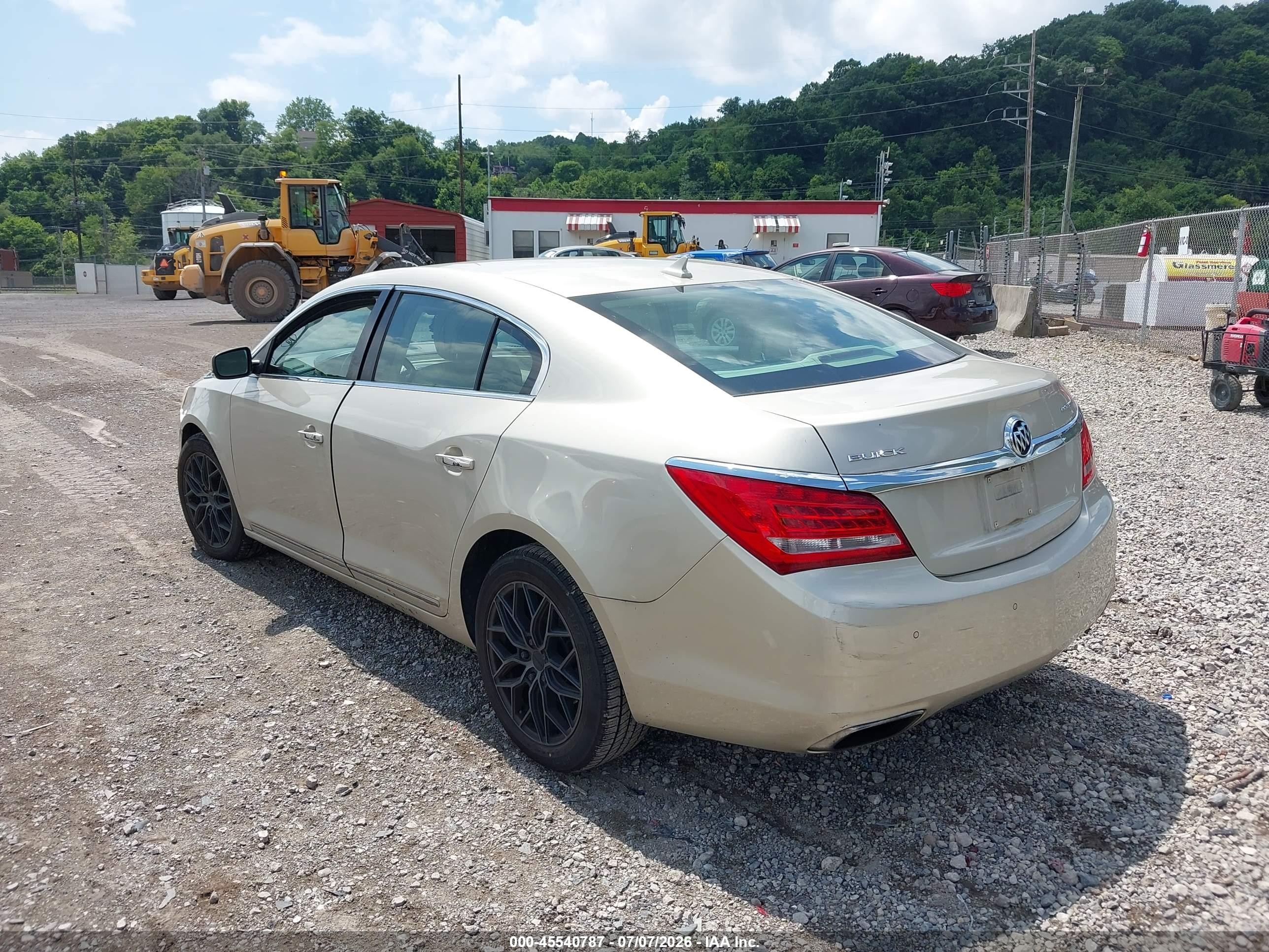 2014 Buick Lacrosse Premium I Group Beige vin: 1G4GD5G35EF234893