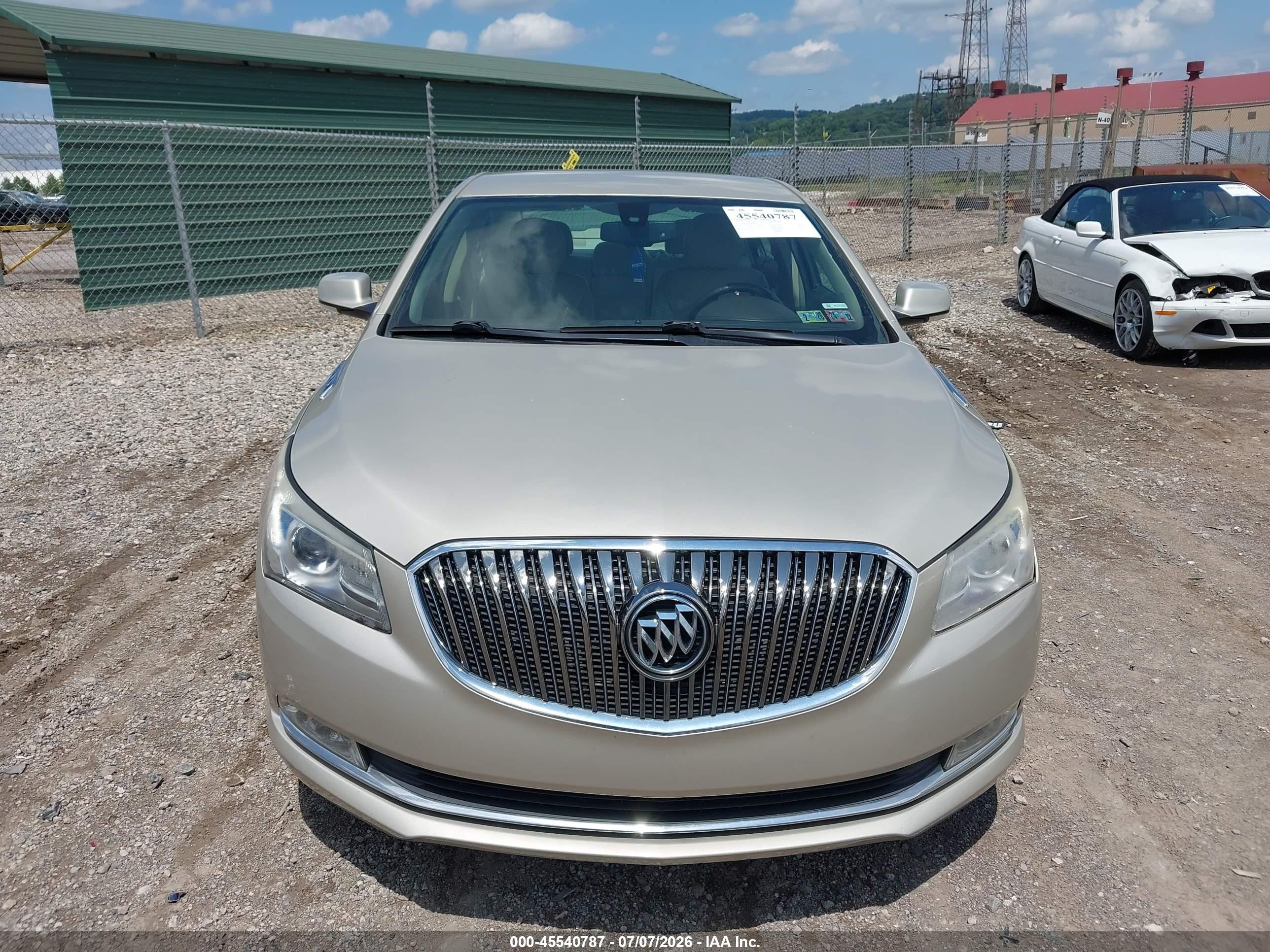 2014 Buick Lacrosse Premium I Group Beige vin: 1G4GD5G35EF234893