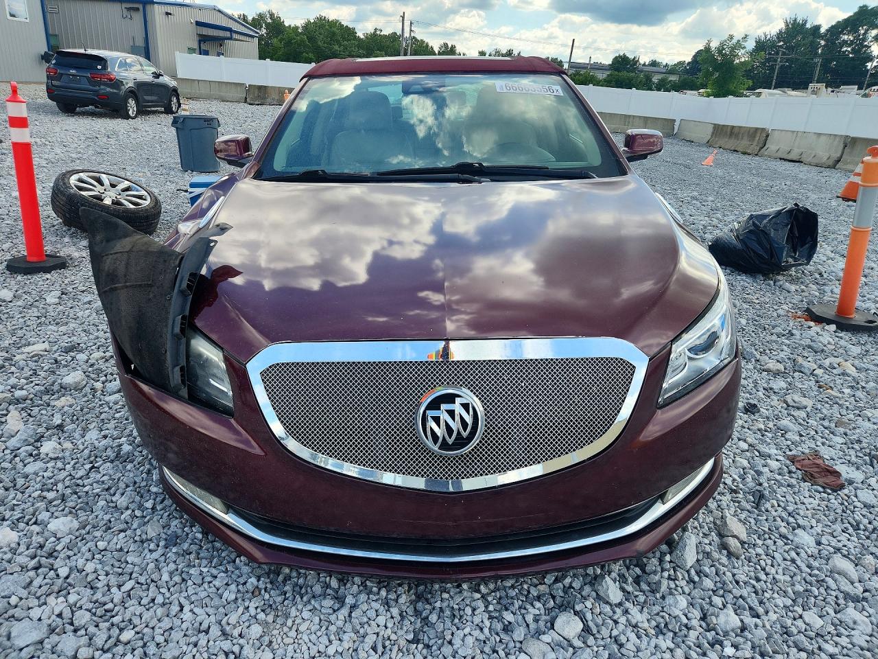 2015 Buick Lacrosse Premium Burgundy vin: 1G4GD5G35FF111211
