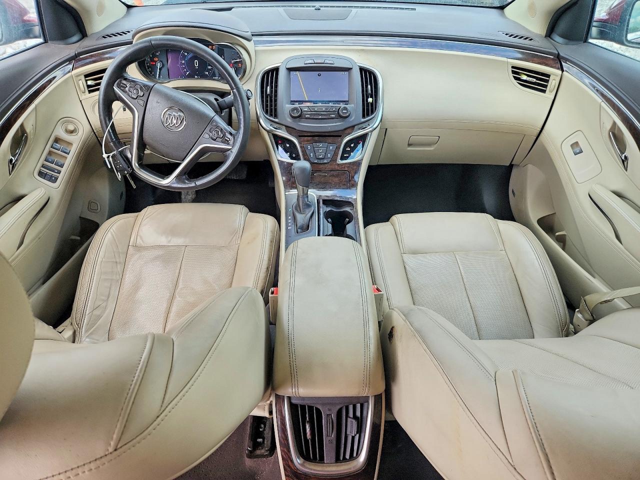 2015 Buick Lacrosse Premium Burgundy vin: 1G4GD5G35FF111211