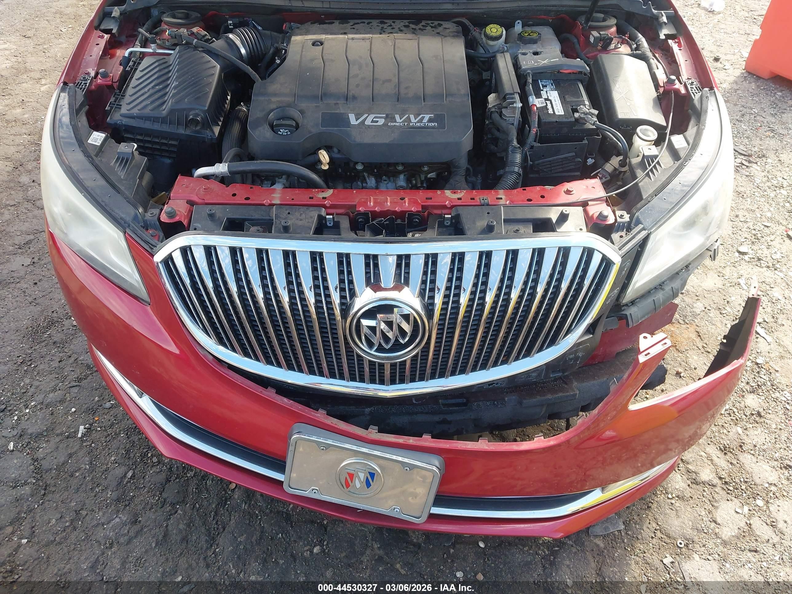 2014 Buick Lacrosse Premium I Group Red vin: 1G4GD5G36EF111930