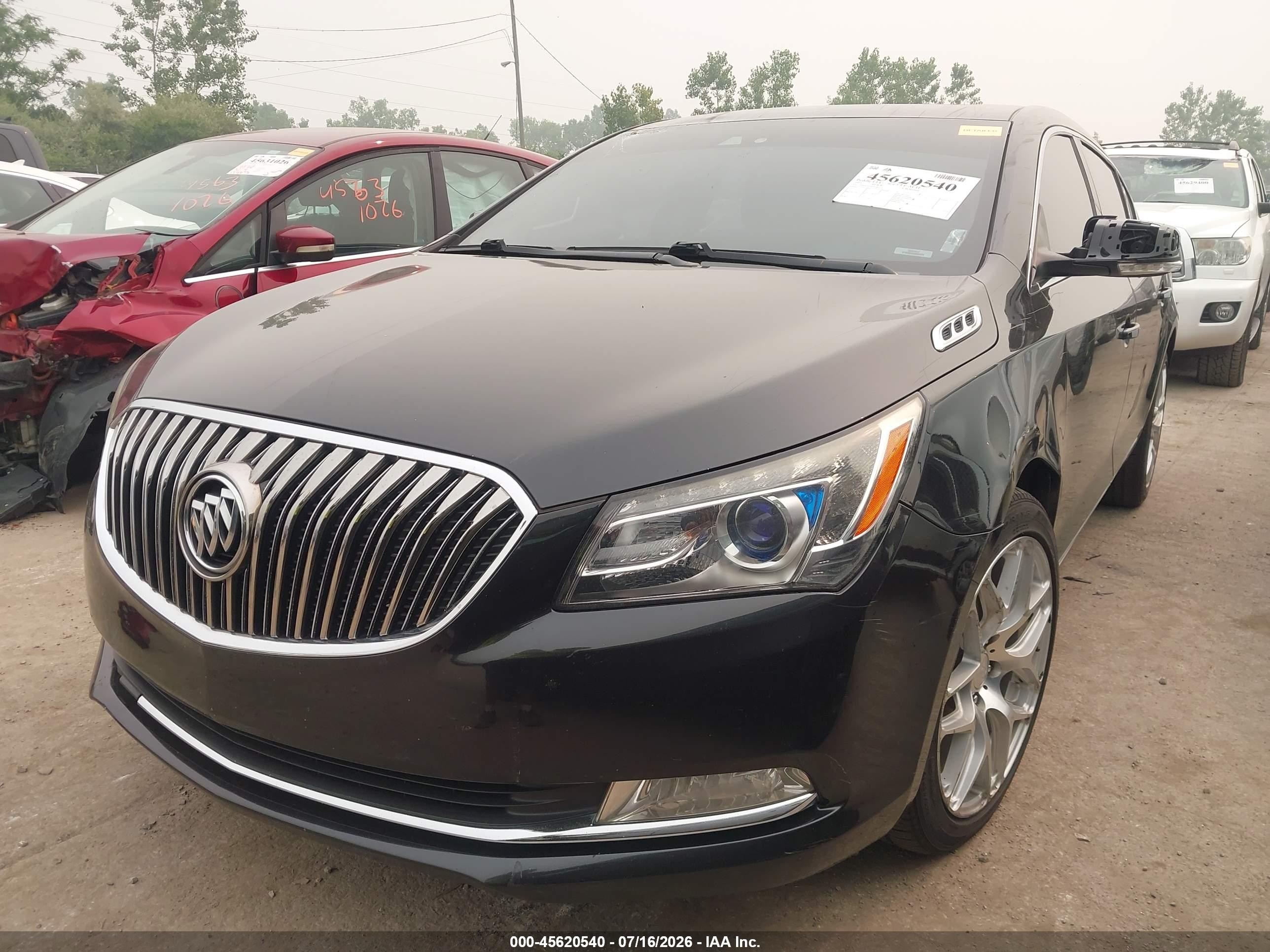 2015 Buick Lacrosse   Black vin: 1G4GD5G36FF110553