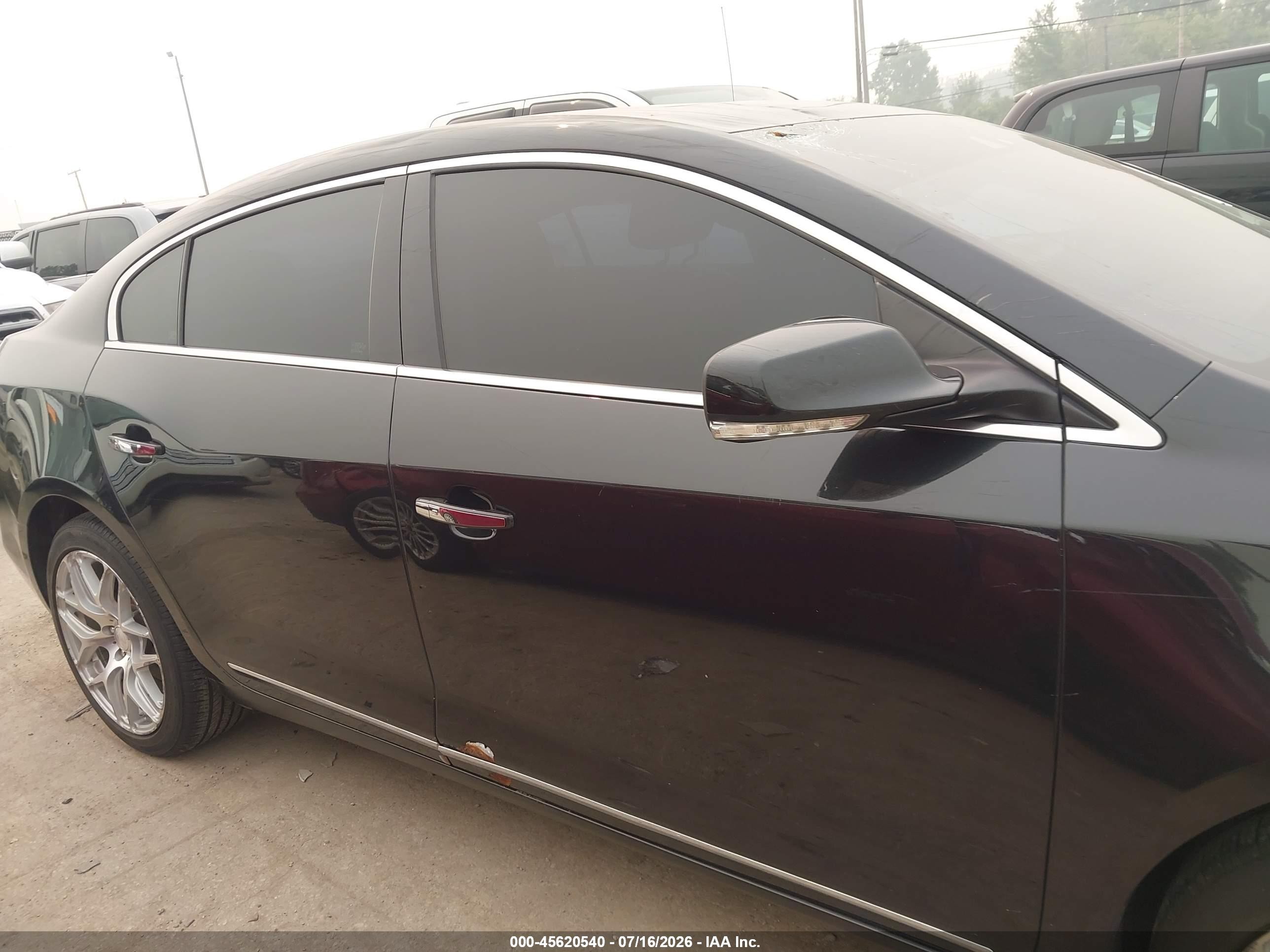 2015 Buick Lacrosse   Black vin: 1G4GD5G36FF110553