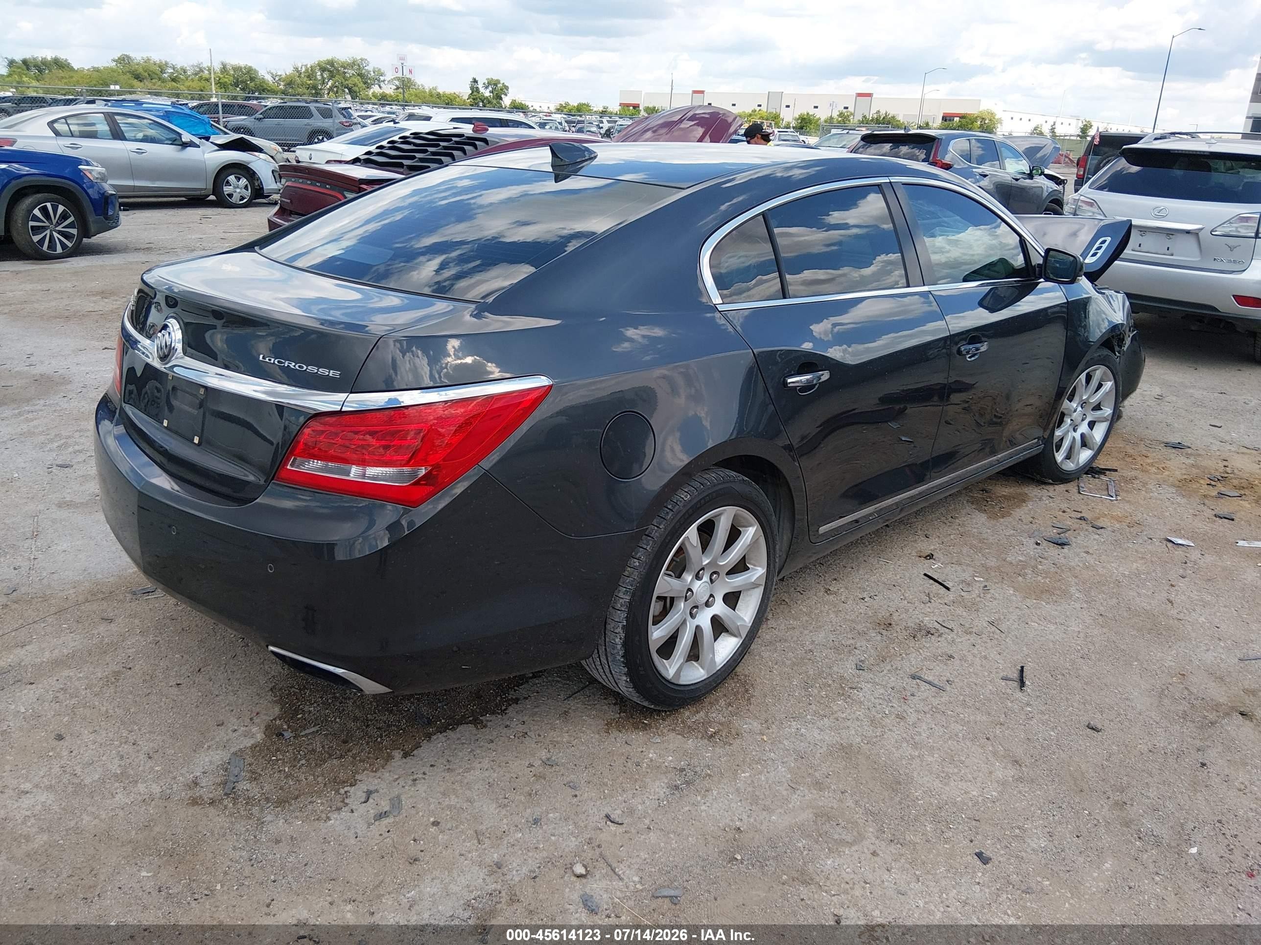 2015 Buick Lacrosse Premium I Black vin: 1G4GD5G37FF214582