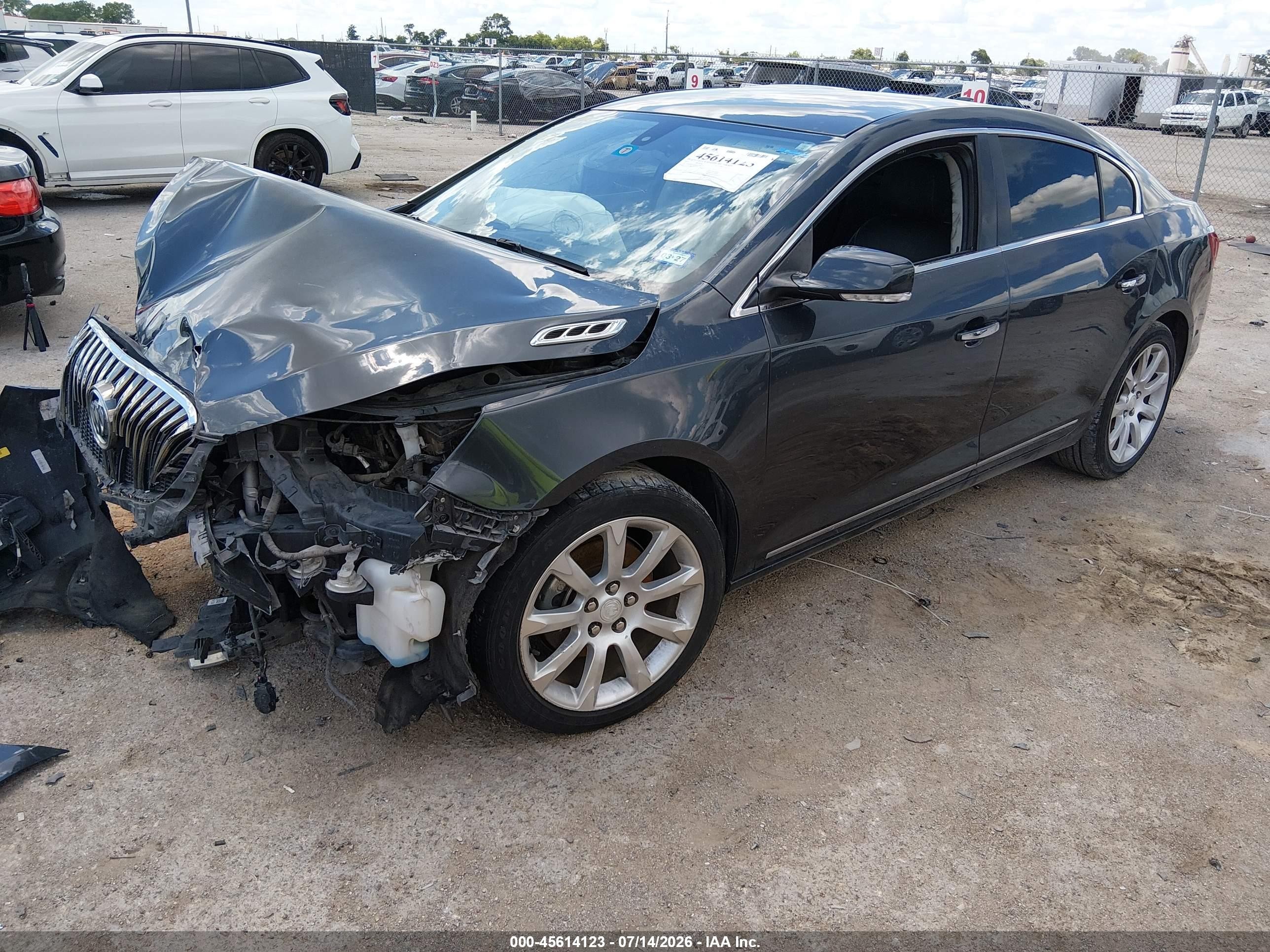 2015 Buick Lacrosse Premium I Black vin: 1G4GD5G37FF214582