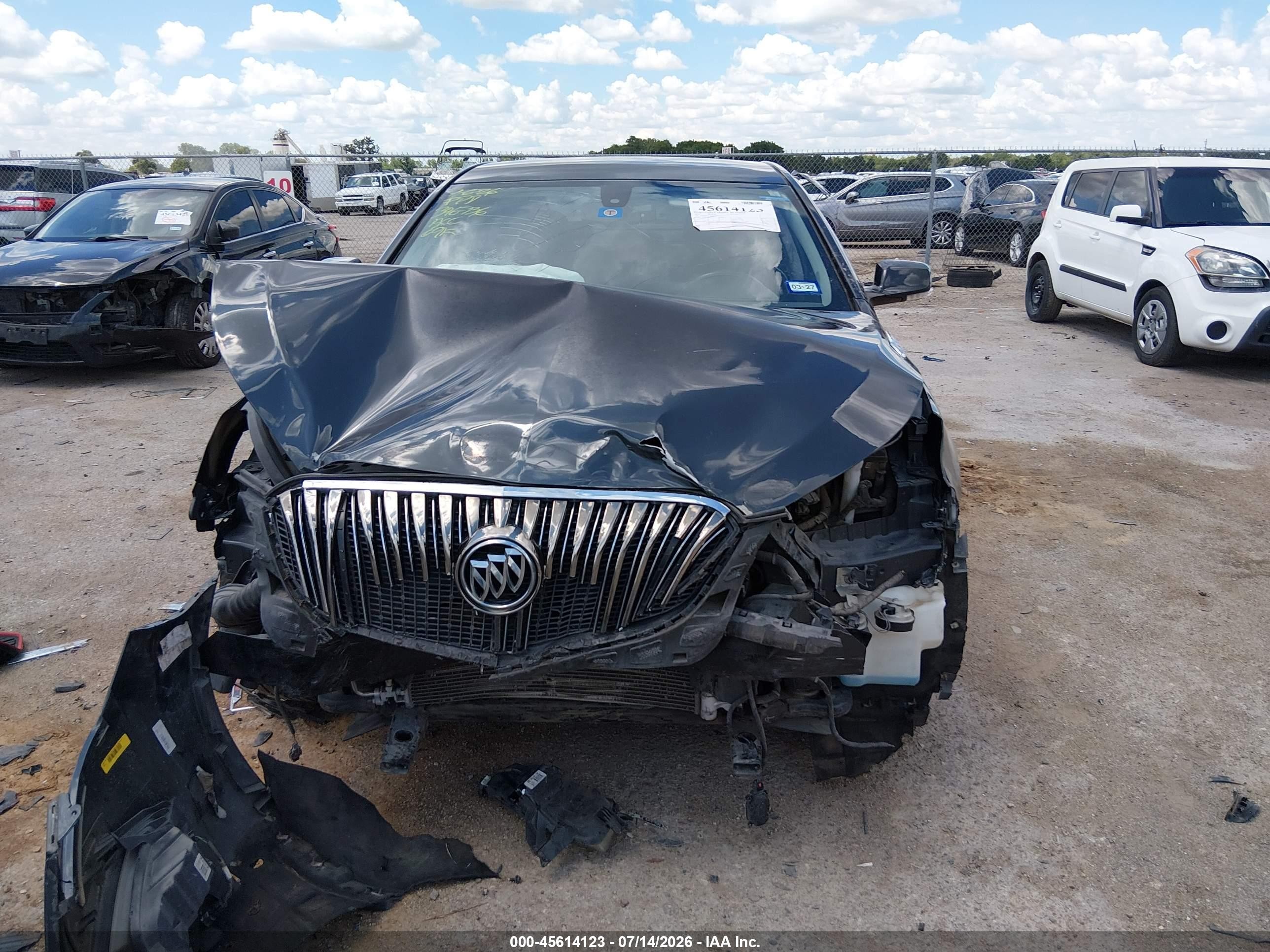 2015 Buick Lacrosse Premium I Black vin: 1G4GD5G37FF214582
