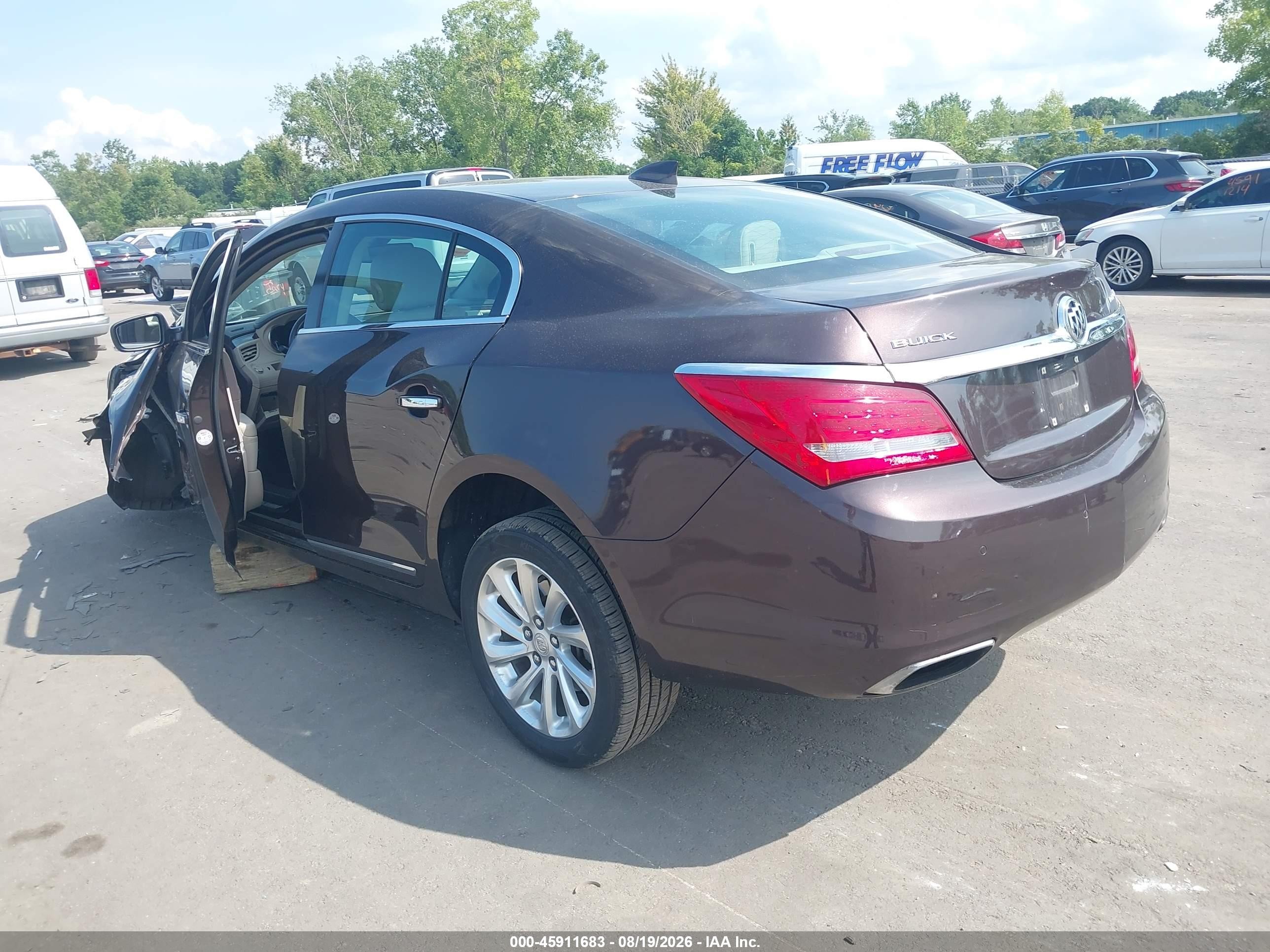 2015 Buick Lacrosse Premium I Brown vin: 1G4GD5G37FF236954