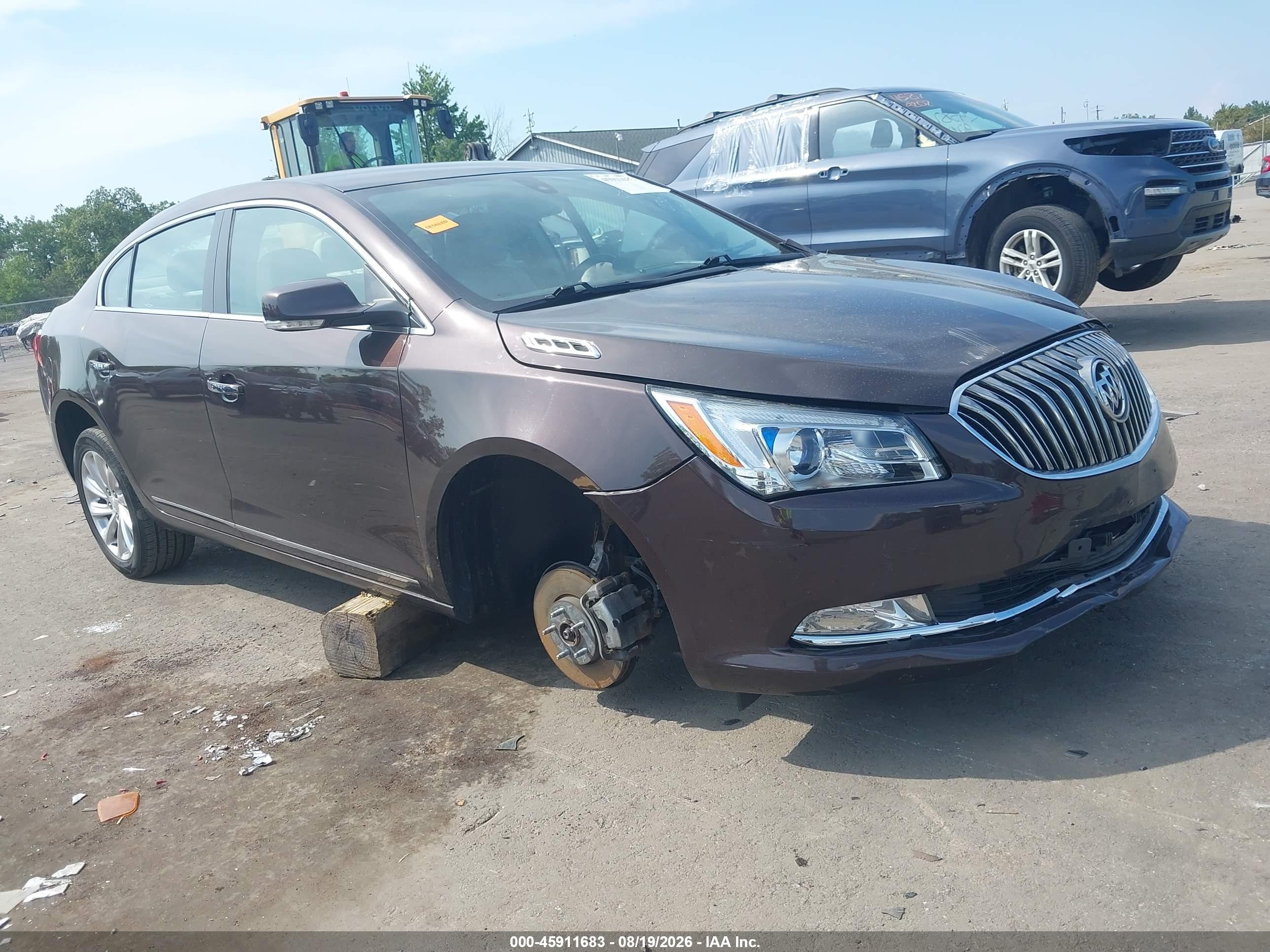 2015 Buick Lacrosse Premium I Brown vin: 1G4GD5G37FF236954