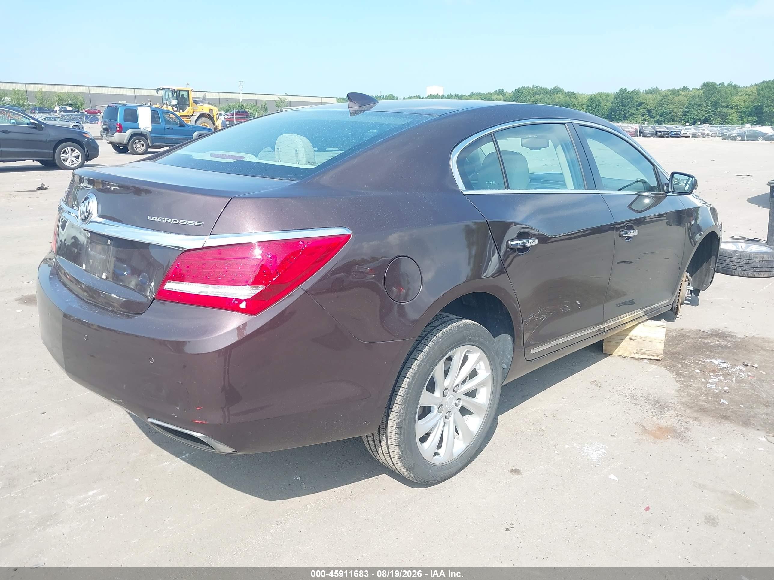 2015 Buick Lacrosse Premium I Brown vin: 1G4GD5G37FF236954