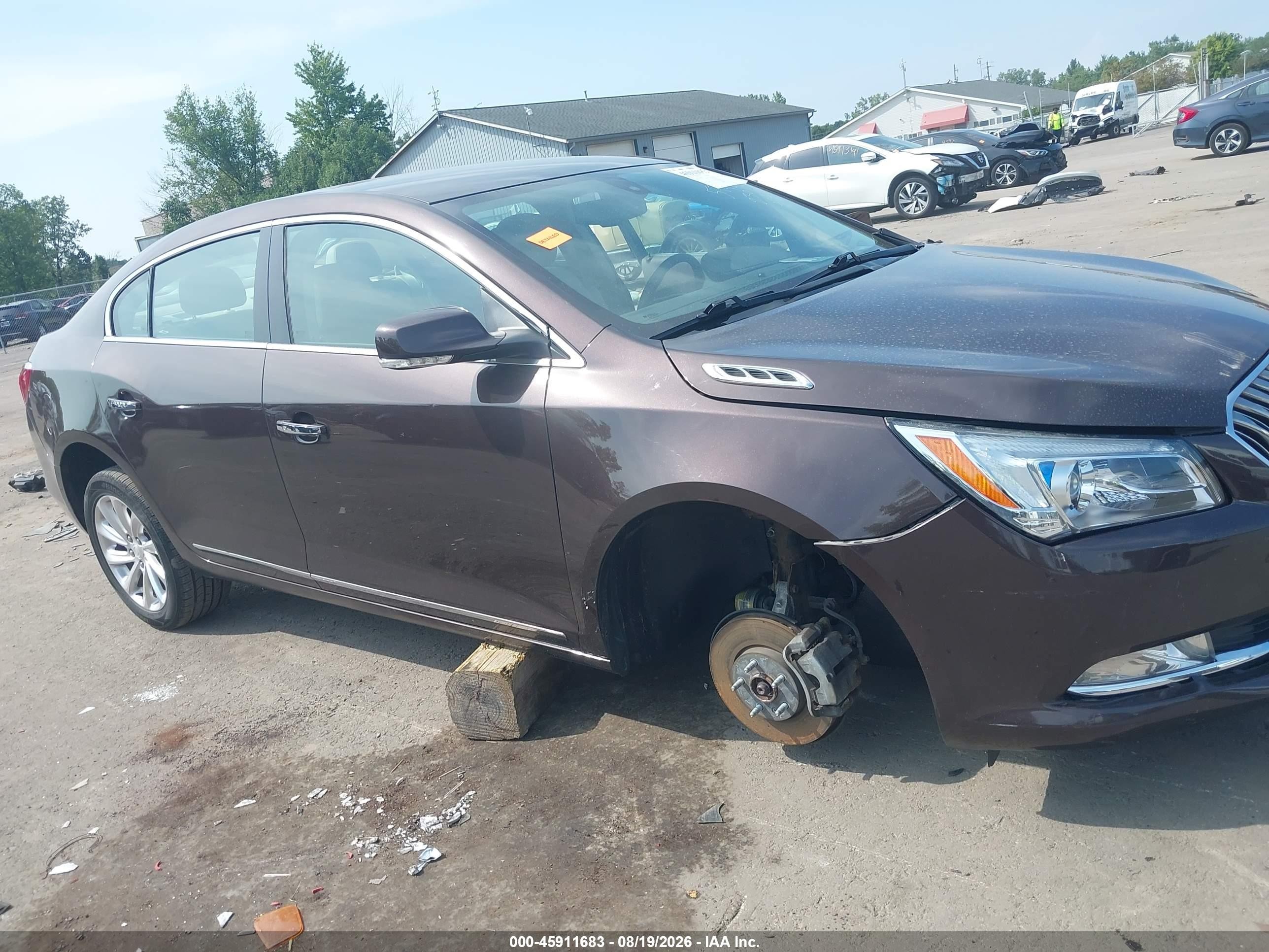 2015 Buick Lacrosse Premium I Brown vin: 1G4GD5G37FF236954