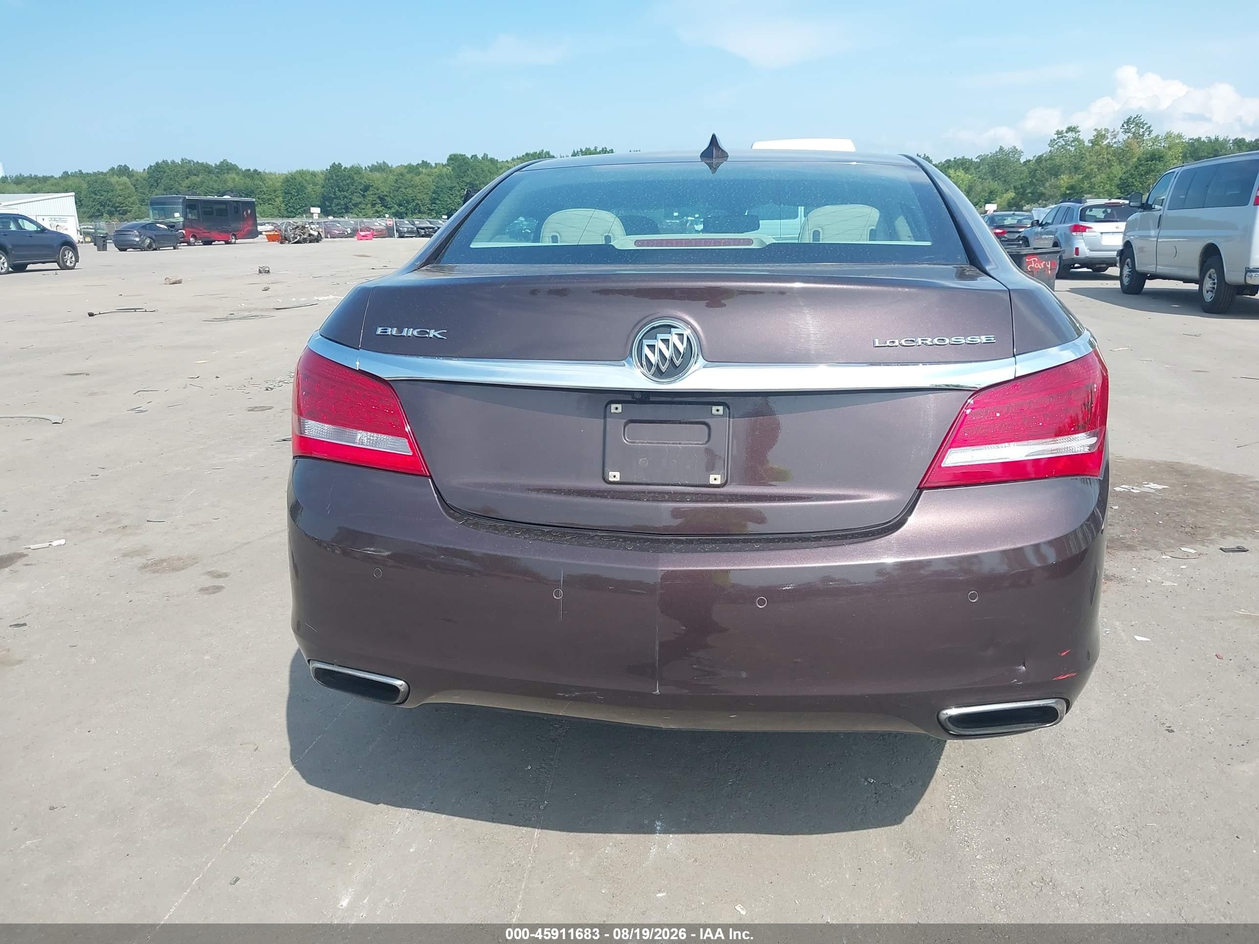 2015 Buick Lacrosse Premium I Brown vin: 1G4GD5G37FF236954