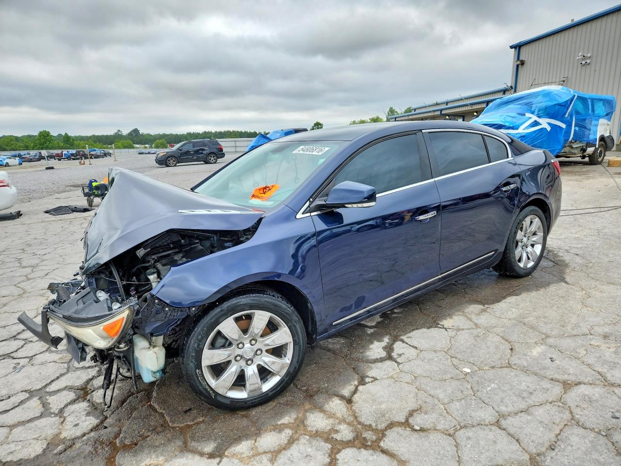 2012 Buick Lacrosse Premium Blue vin: 1G4GD5G39CF295368