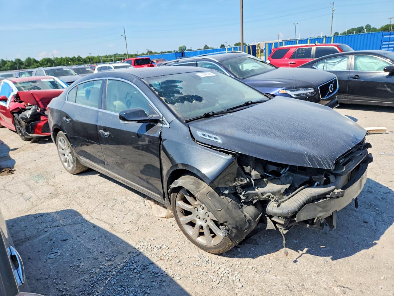 2014 Buick Lacrosse Premium Black vin: 1G4GD5G3XEF108495