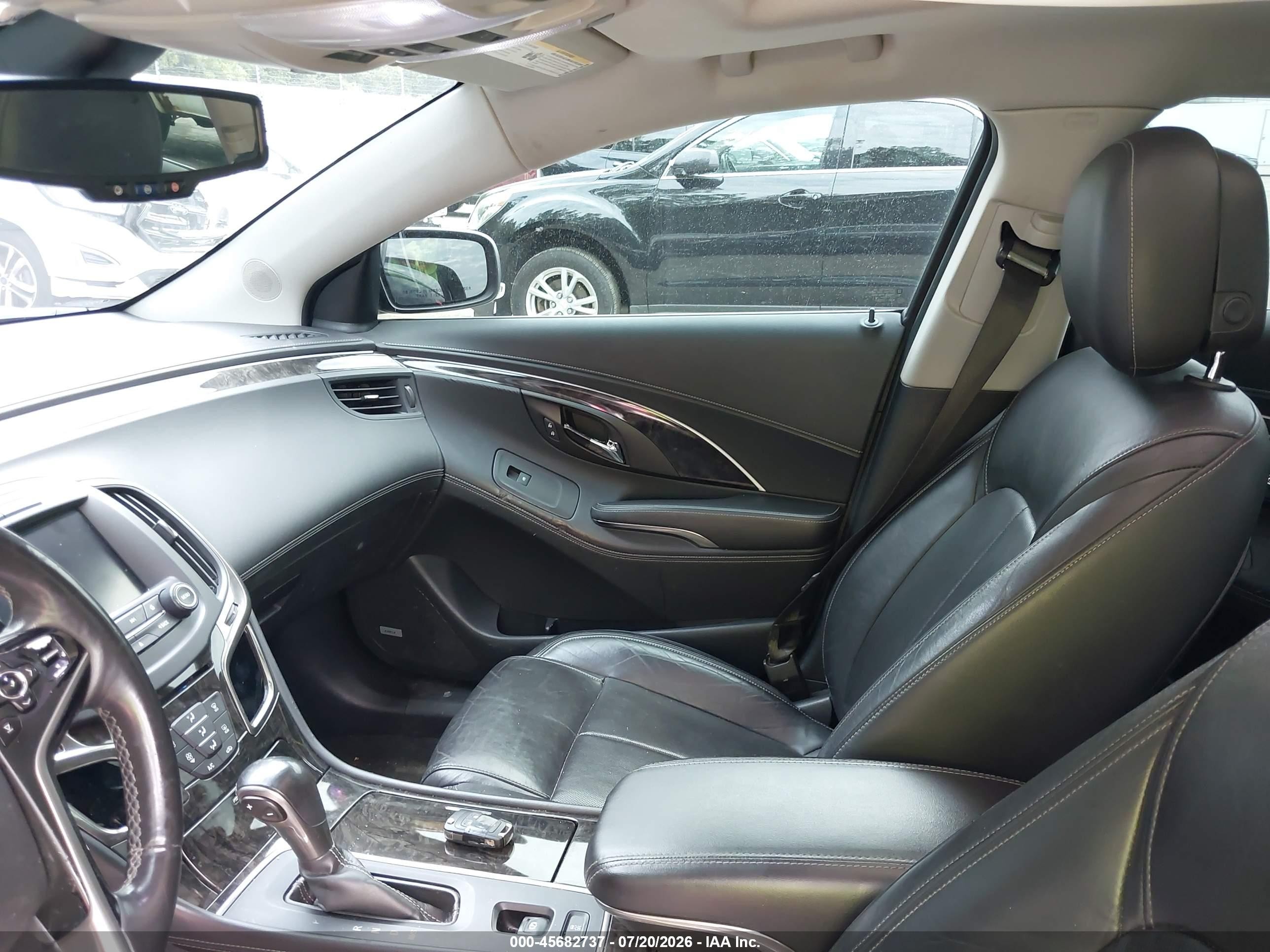 2014 Buick Lacrosse Premium I Group Black vin: 1G4GD5G3XEF131355