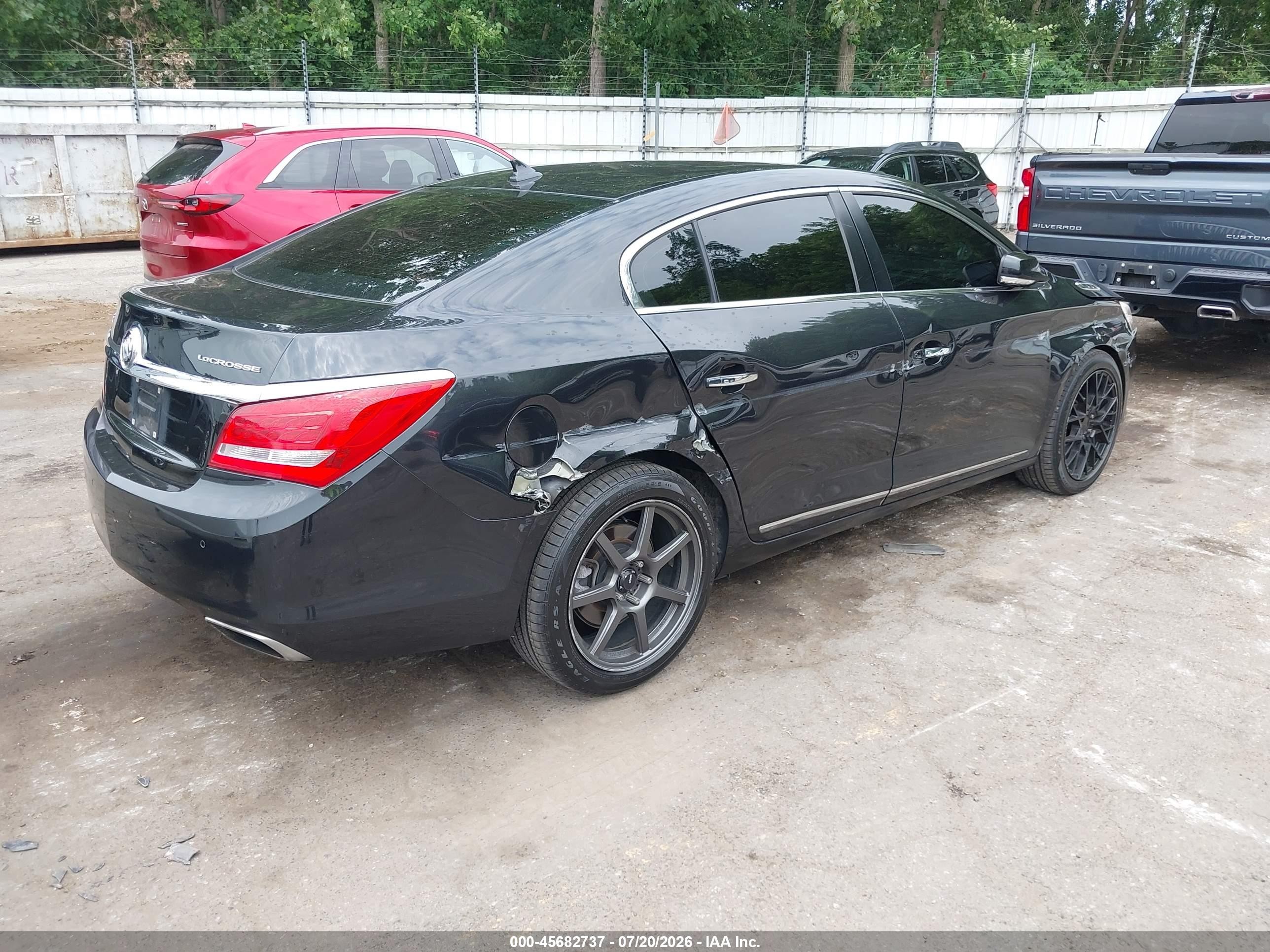 2014 Buick Lacrosse Premium I Group Black vin: 1G4GD5G3XEF131355