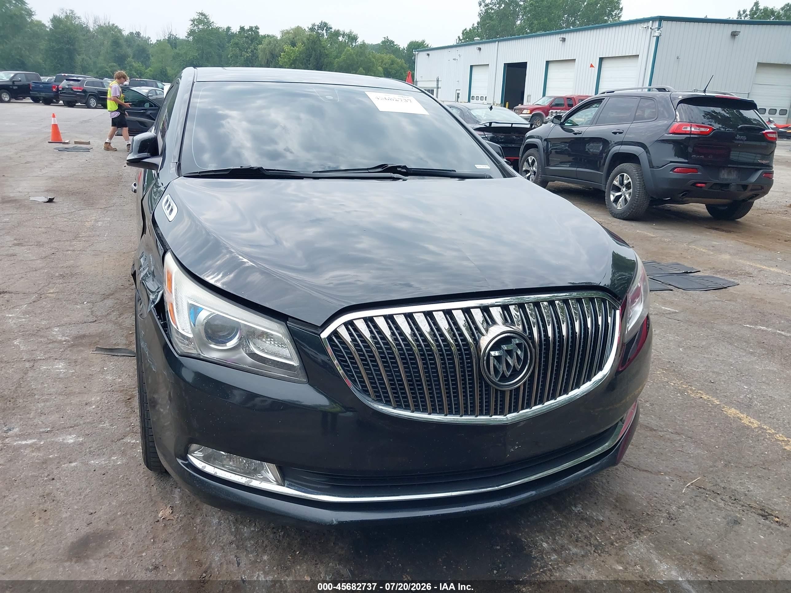 2014 Buick Lacrosse Premium I Group Black vin: 1G4GD5G3XEF131355