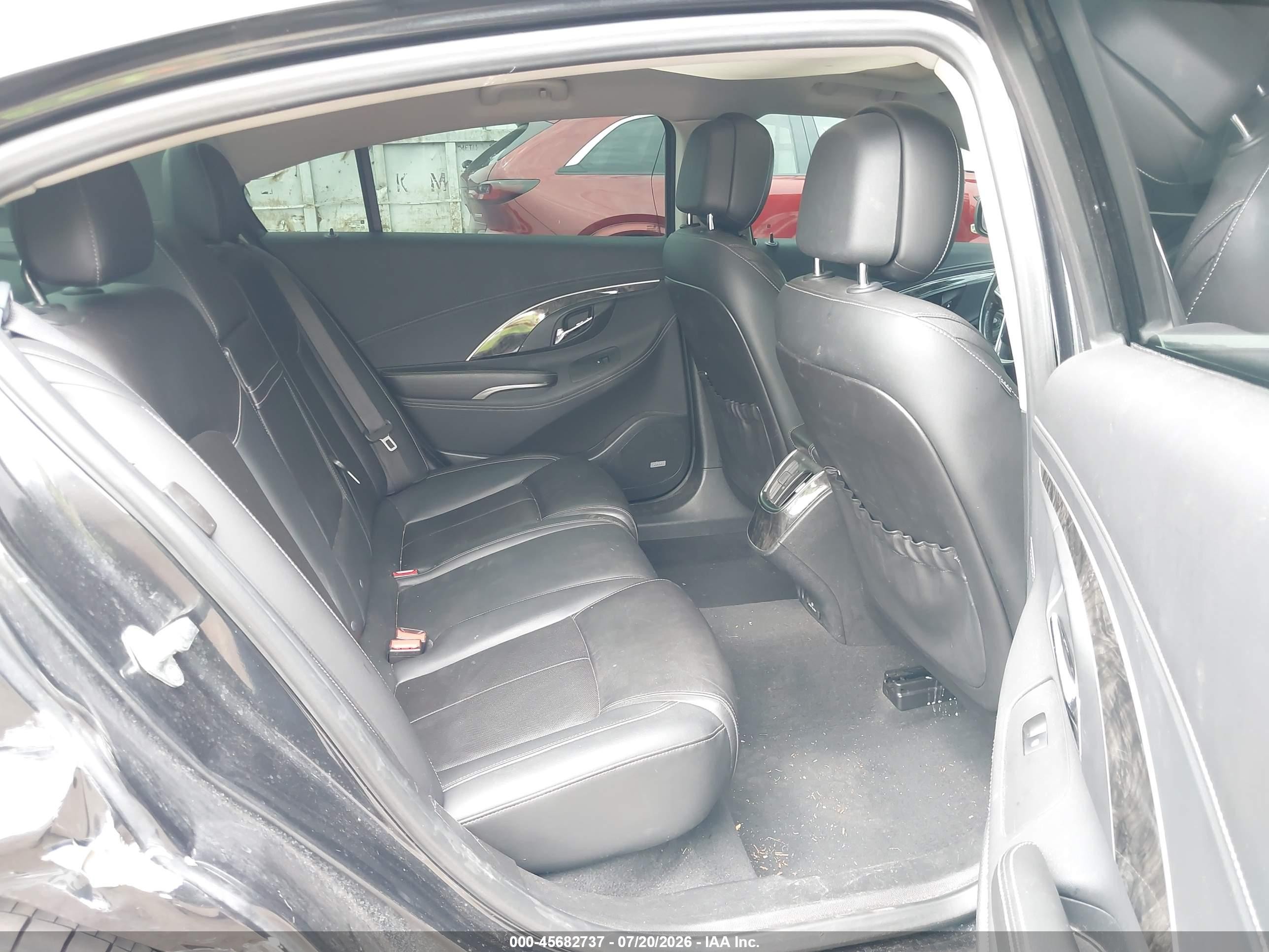 2014 Buick Lacrosse Premium I Group Black vin: 1G4GD5G3XEF131355