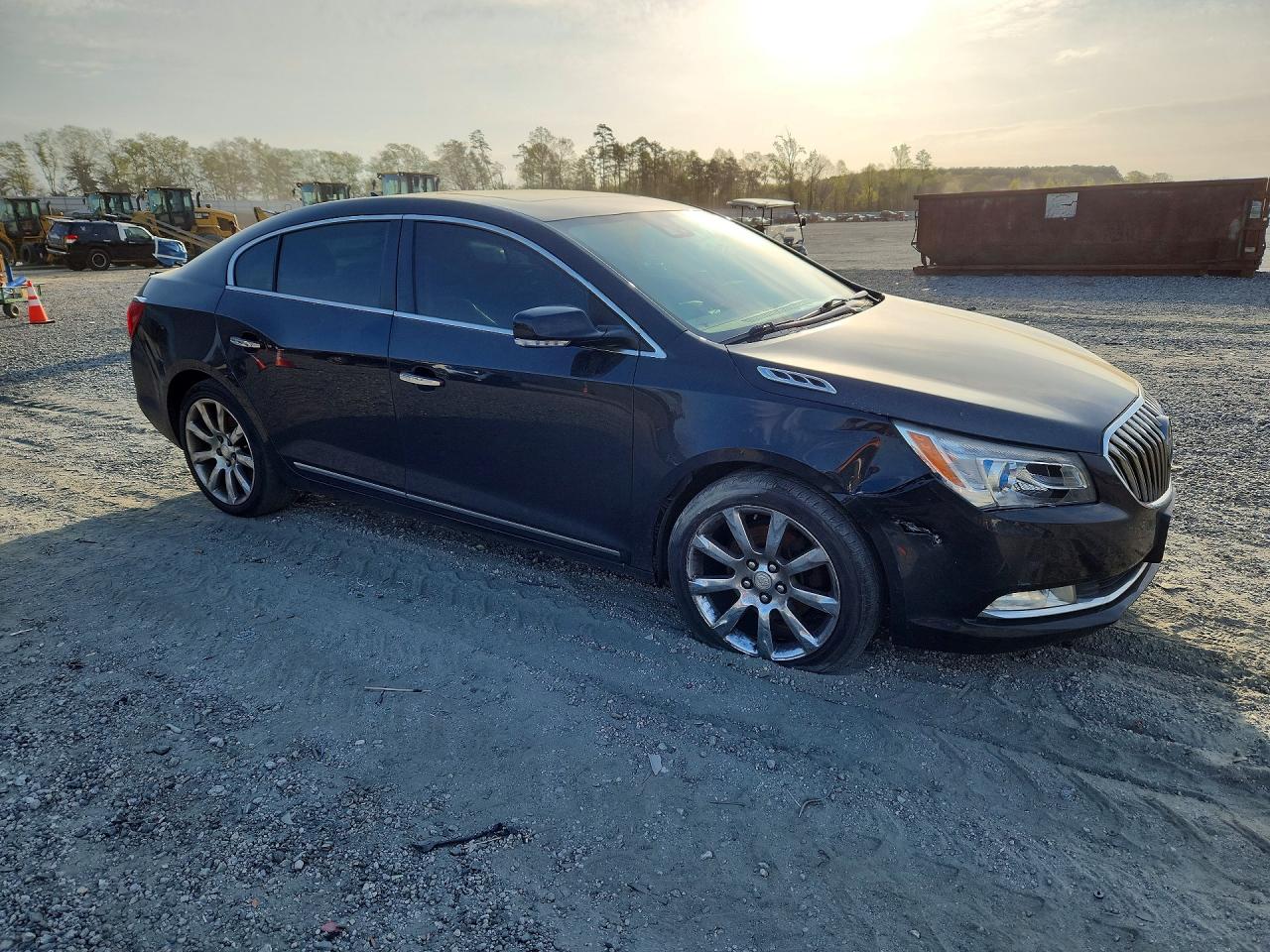 2014 Buick Lacrosse Premium Черный vin: 1G4GD5G3XEF229060