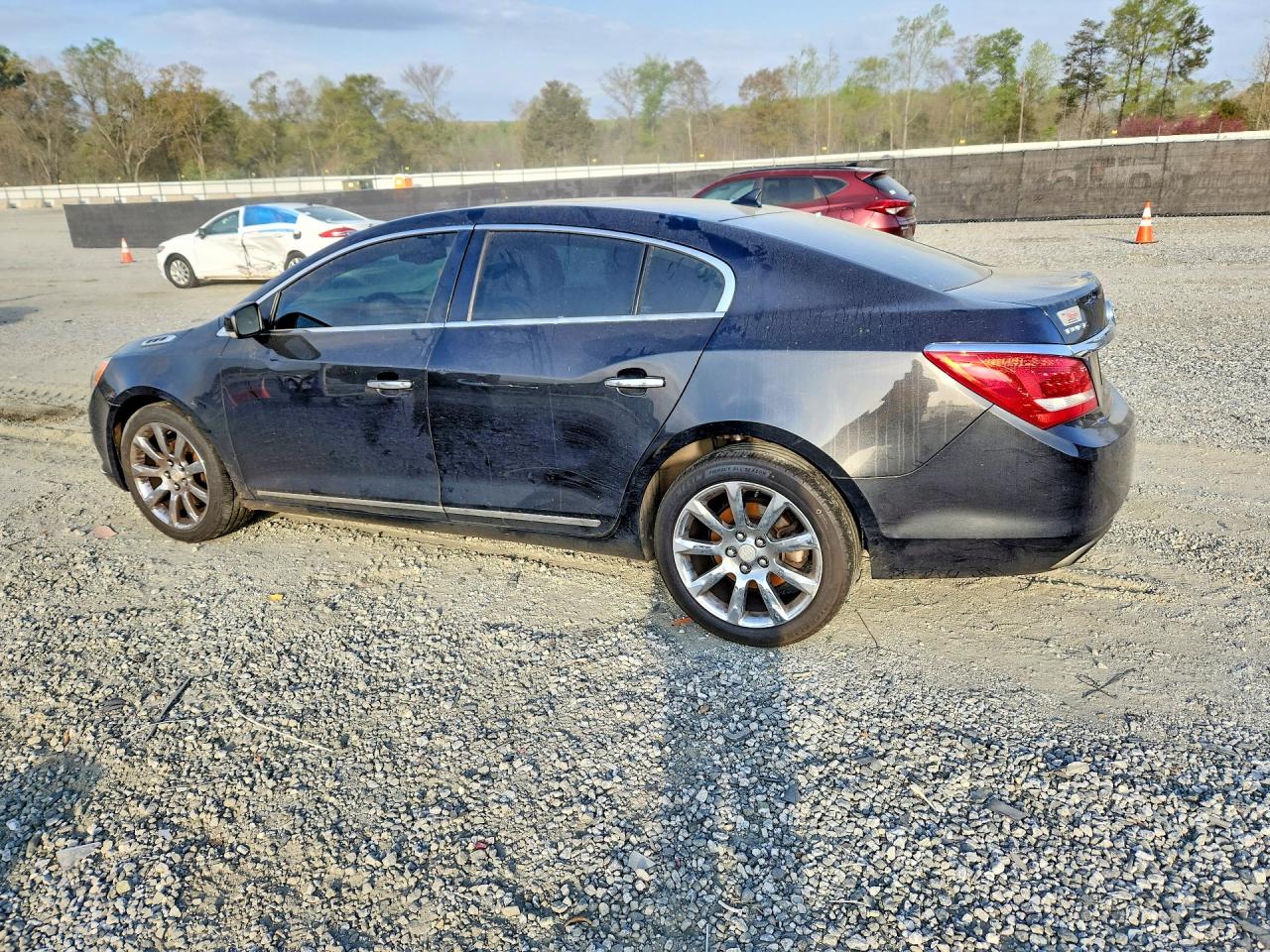 2014 Buick Lacrosse Premium Черный vin: 1G4GD5G3XEF229060