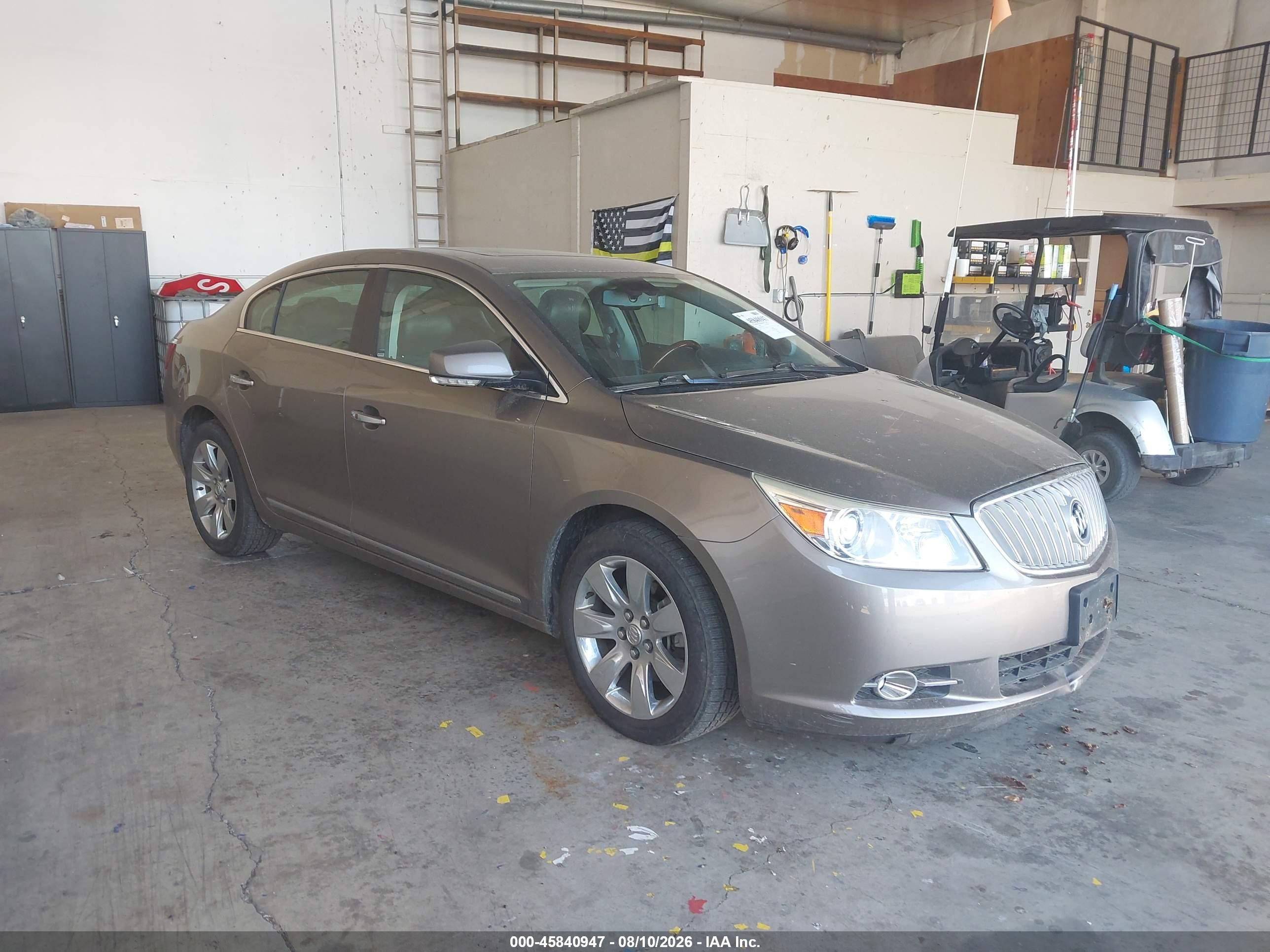 2011 Buick Lacrosse Cxl Beige vin: 1G4GD5GD3BF185777