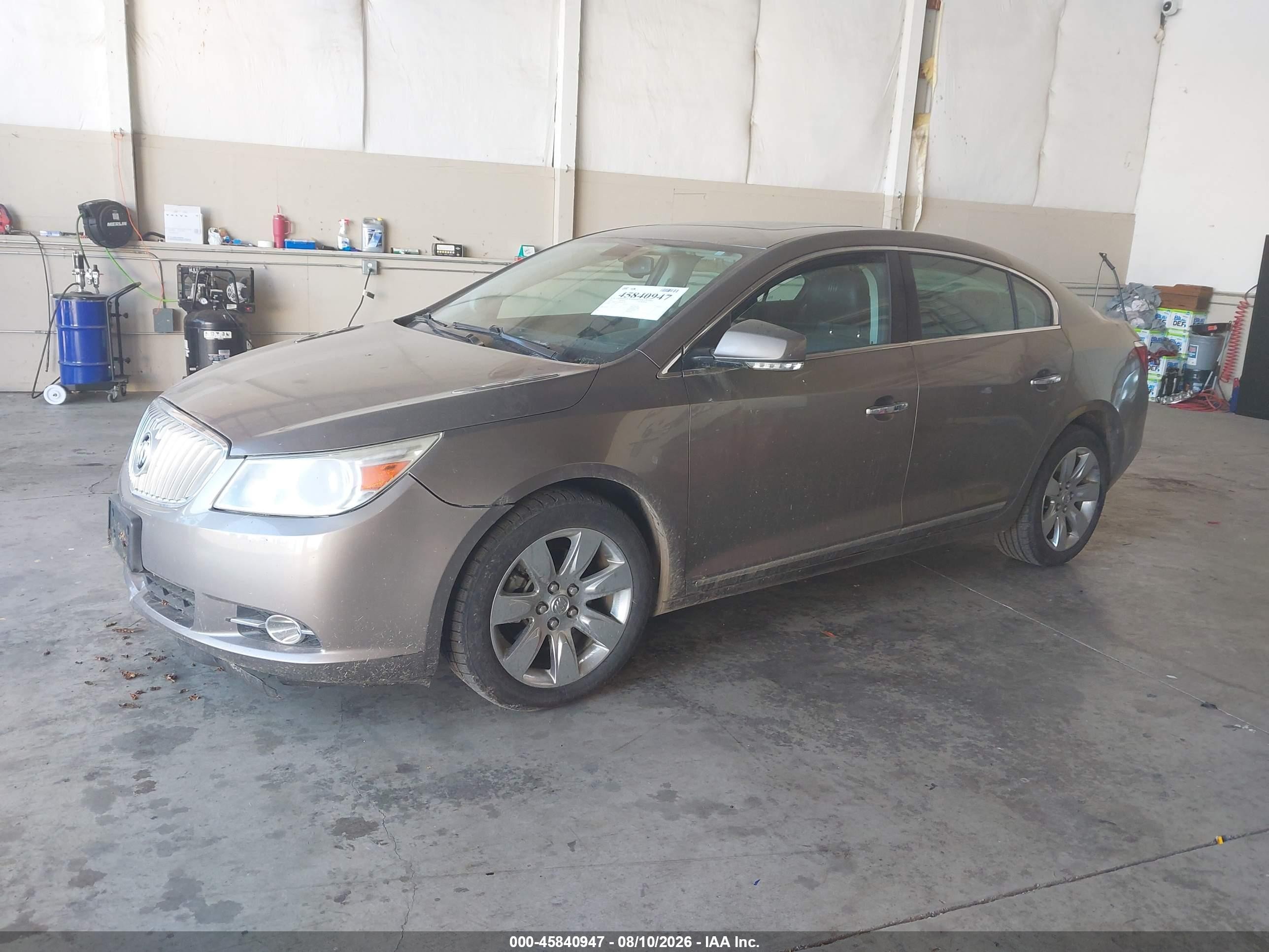 2011 Buick Lacrosse Cxl Beige vin: 1G4GD5GD3BF185777