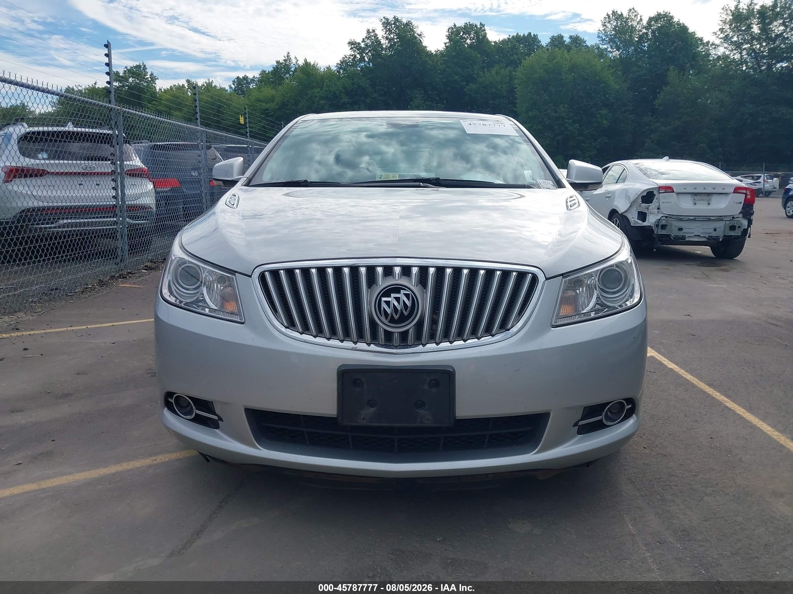 2011 Buick Lacrosse Cxl Silver vin: 1G4GD5GD4BF289243