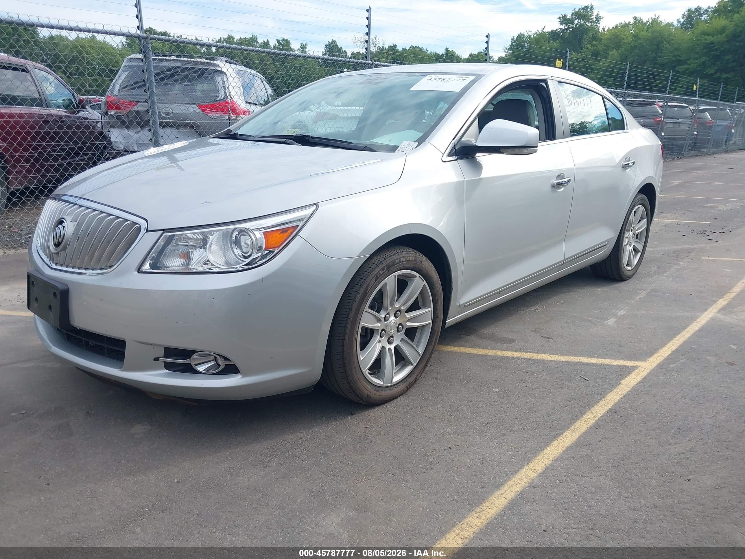 2011 Buick Lacrosse Cxl Silver vin: 1G4GD5GD4BF289243