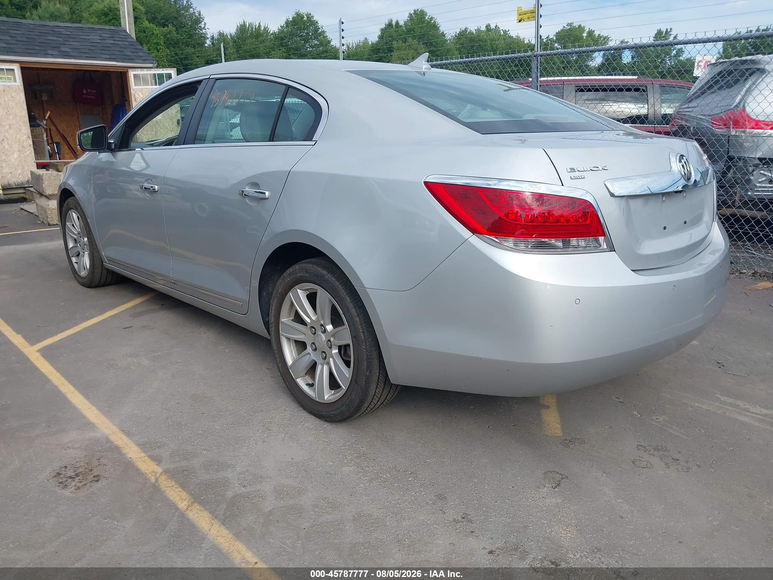 2011 Buick Lacrosse Cxl Silver vin: 1G4GD5GD4BF289243
