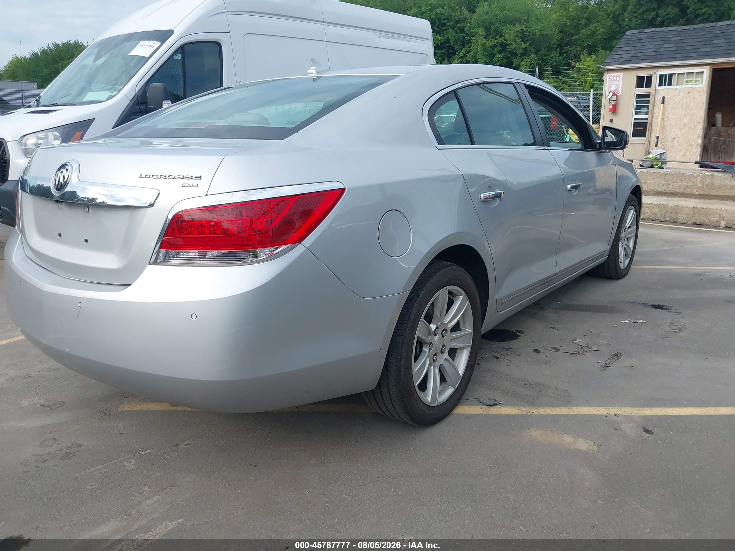 2011 Buick Lacrosse Cxl Silver vin: 1G4GD5GD4BF289243
