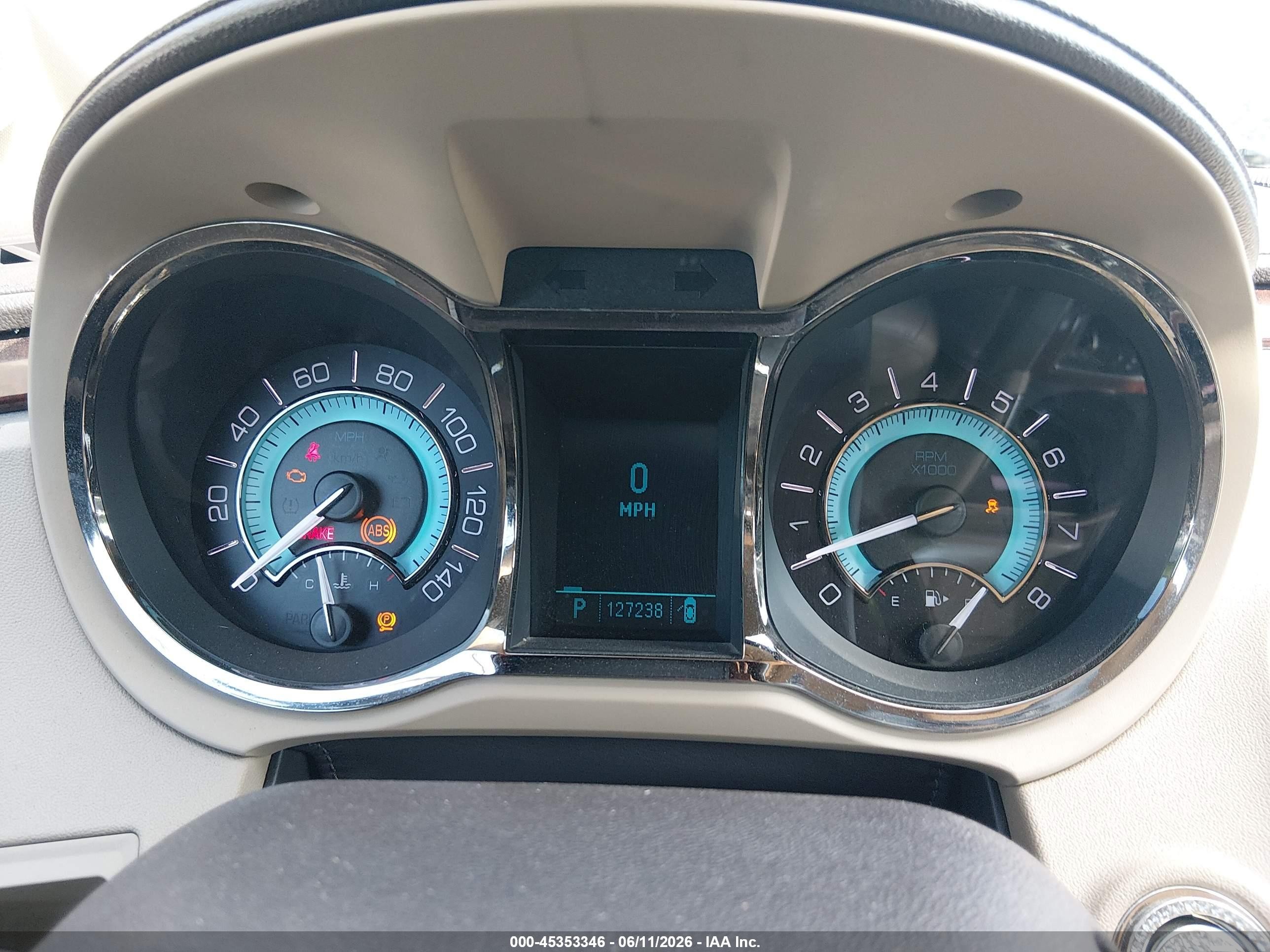 2010 Buick Lacrosse Cxl White vin: 1G4GD5GG2AF132061