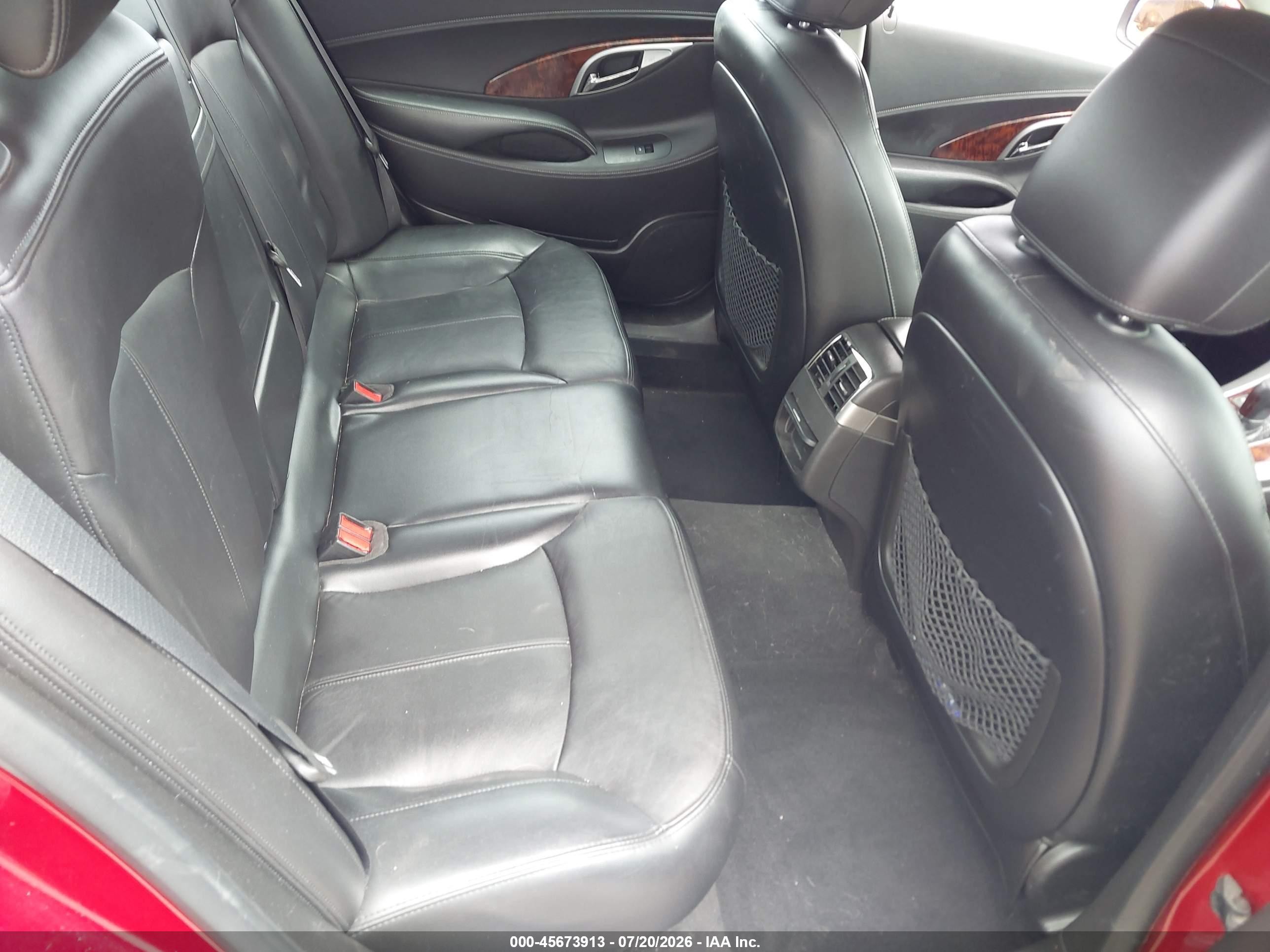 2012 Buick Lacrosse Premium 1 Group Red vin: 1G4GD5GR0CF236309
