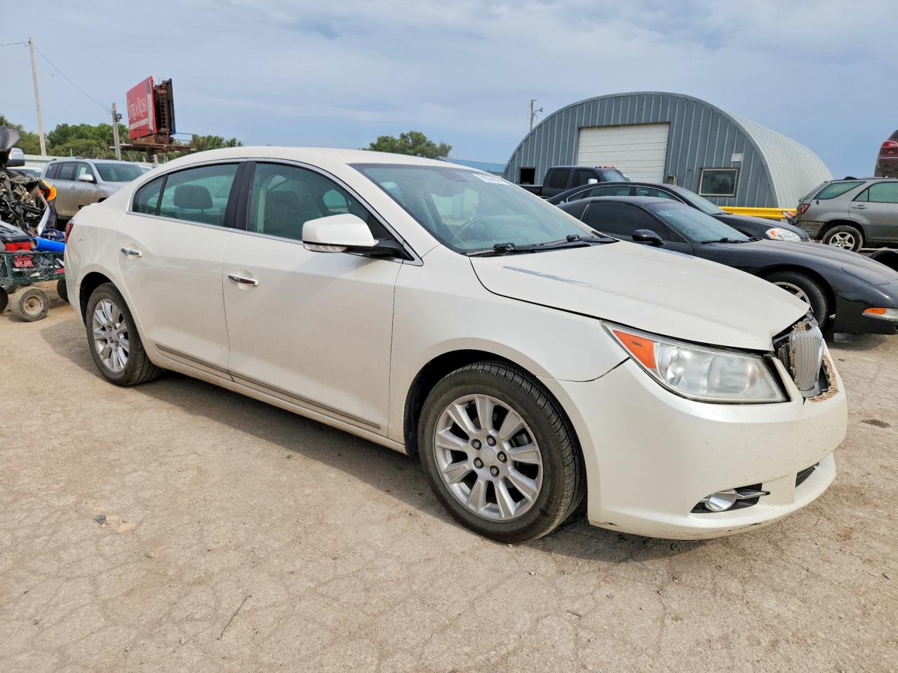 2012 Buick Lacrosse Premium White vin: 1G4GD5GR2CF311608