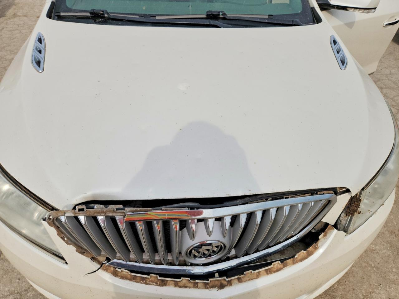 2012 Buick Lacrosse Premium White vin: 1G4GD5GR2CF311608