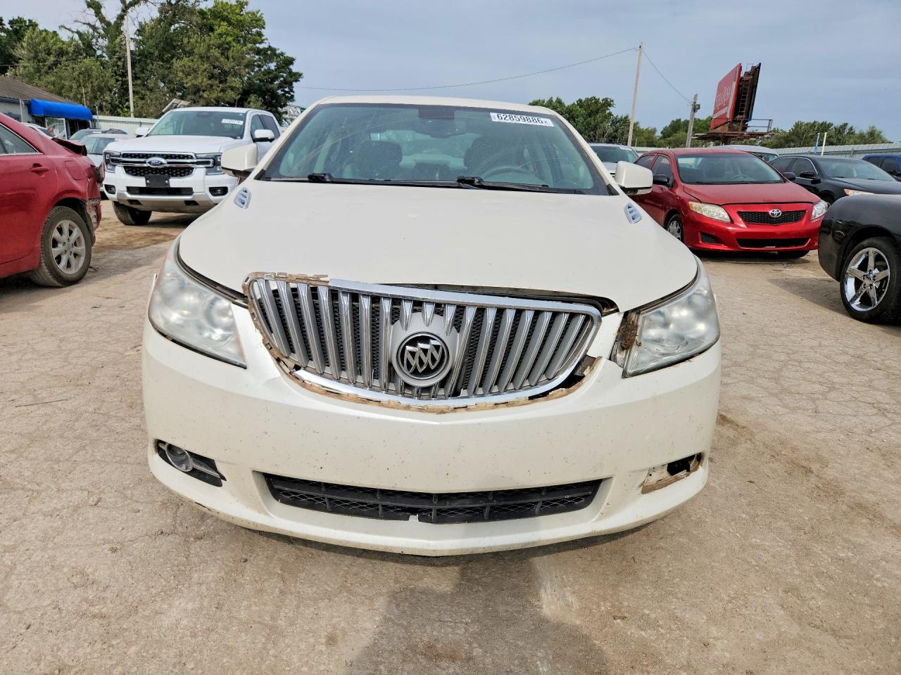 2012 Buick Lacrosse Premium White vin: 1G4GD5GR2CF311608