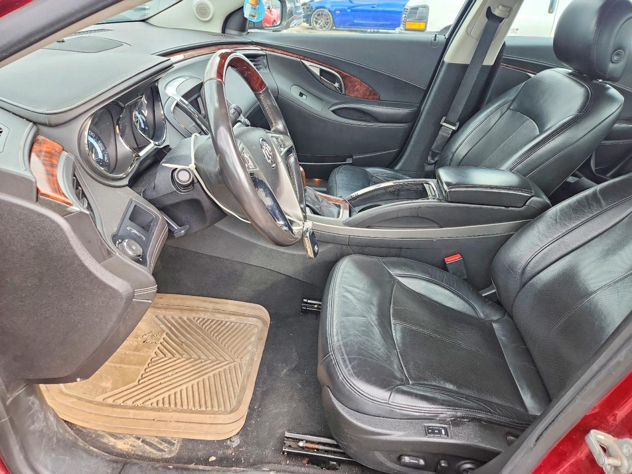 2011 Buick Lacrosse Cxs Burgundy vin: 1G4GE5ED0BF307088