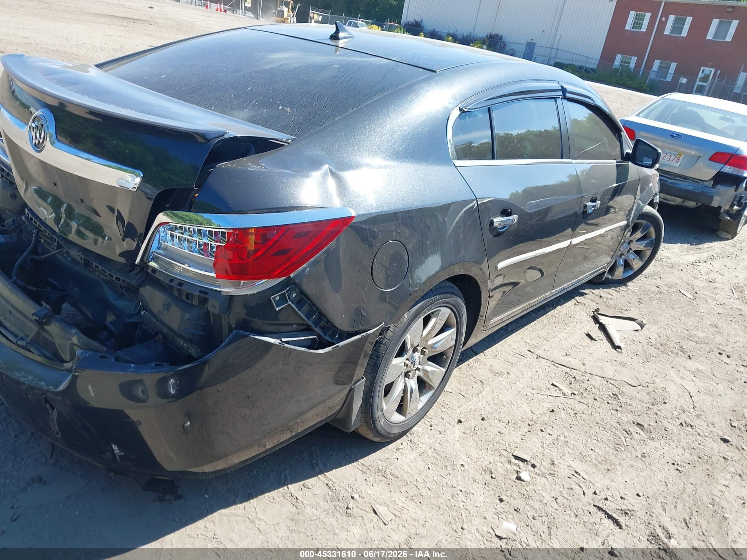 2011 Buick Lacrosse Cxs Black vin: 1G4GE5ED0BF355528