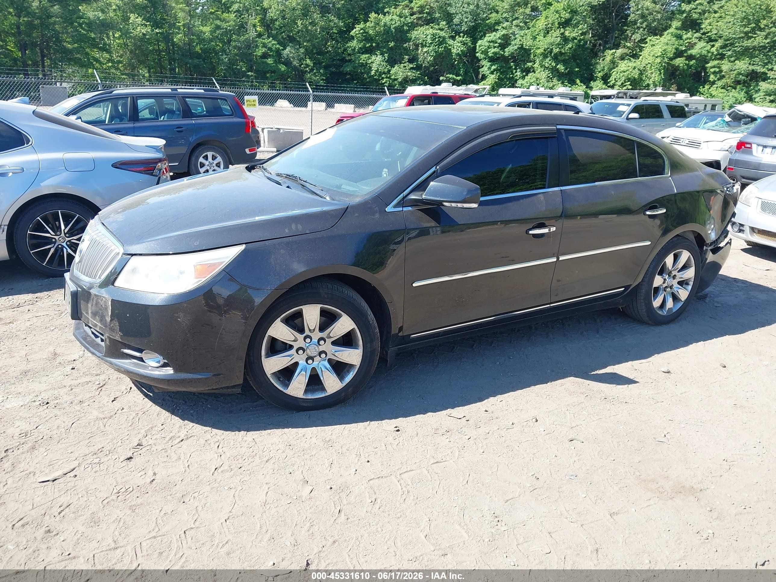 2011 Buick Lacrosse Cxs Black vin: 1G4GE5ED0BF355528